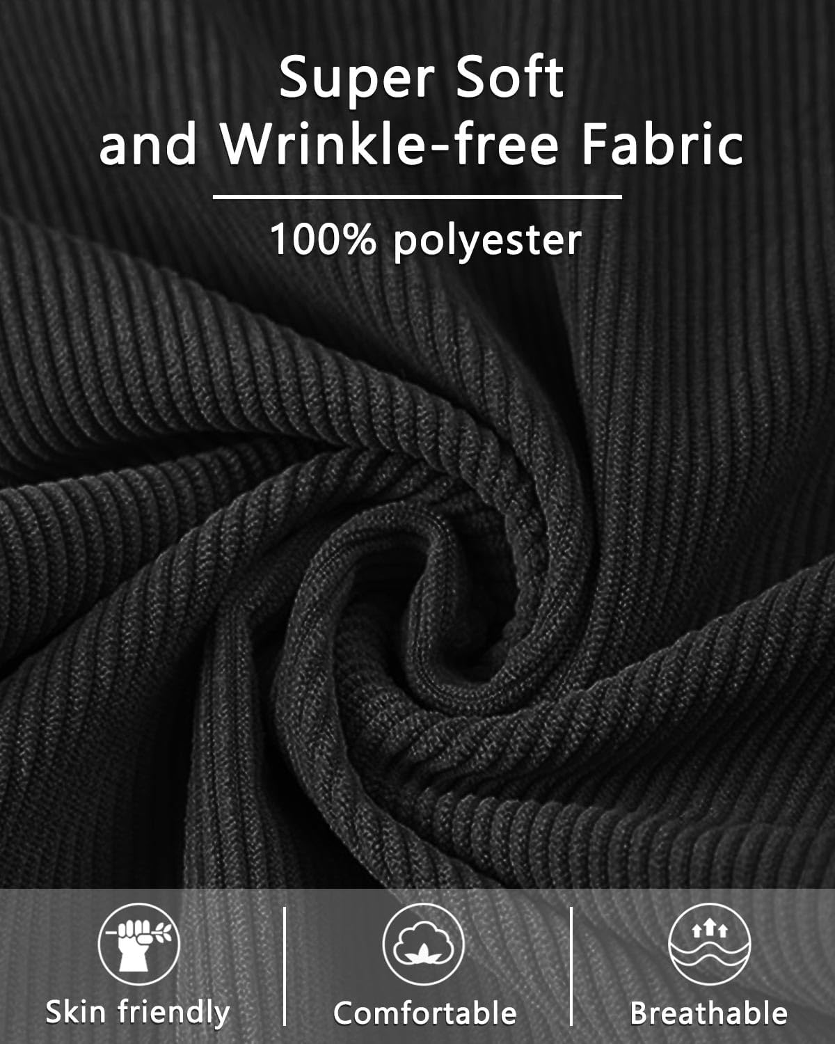 Yutdeng Loose Corduroy Long Trousers for Women UK High Waisted Trousers with Elastic Waist Lady Casual Baggy Trouser Straight Wide Leg Pants with Pockets 6 71Qwnsvg9pL. AC SL1500