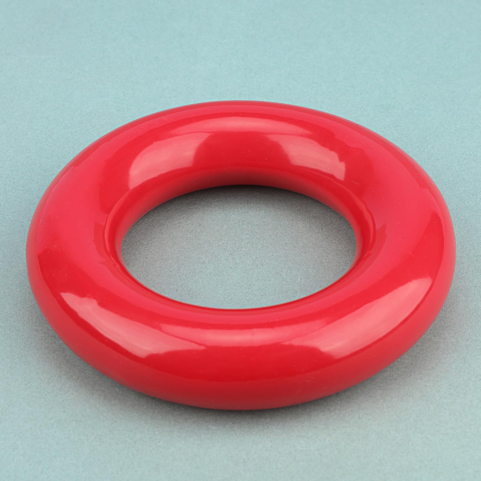 stonylab Anneau de Plomb Revêtu de Vinyle pour Flacons, Anneau de Flacon avec Diamètre Intérieur 61 mm, Fermeture Sécurisée pour Flacons de 250-2000ml, Rouge