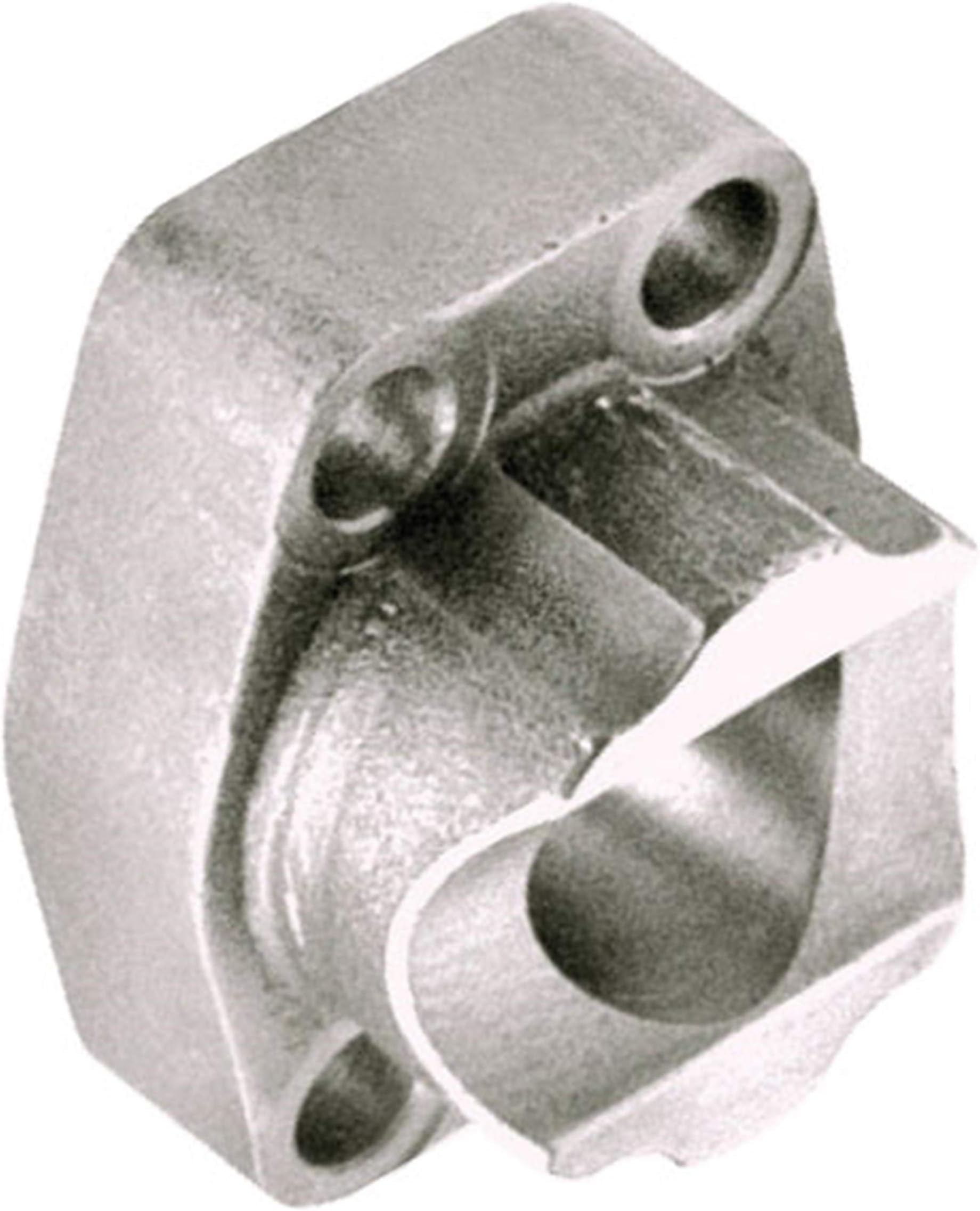 W8-24-24U Code 61 Carbon Steel Saddle Weld Pipe 4-Bolt Flange with Mounting Kit, O-Ring Type, 1.50" Pipe Size, 1.50" Pad Size, Carbon Steel
