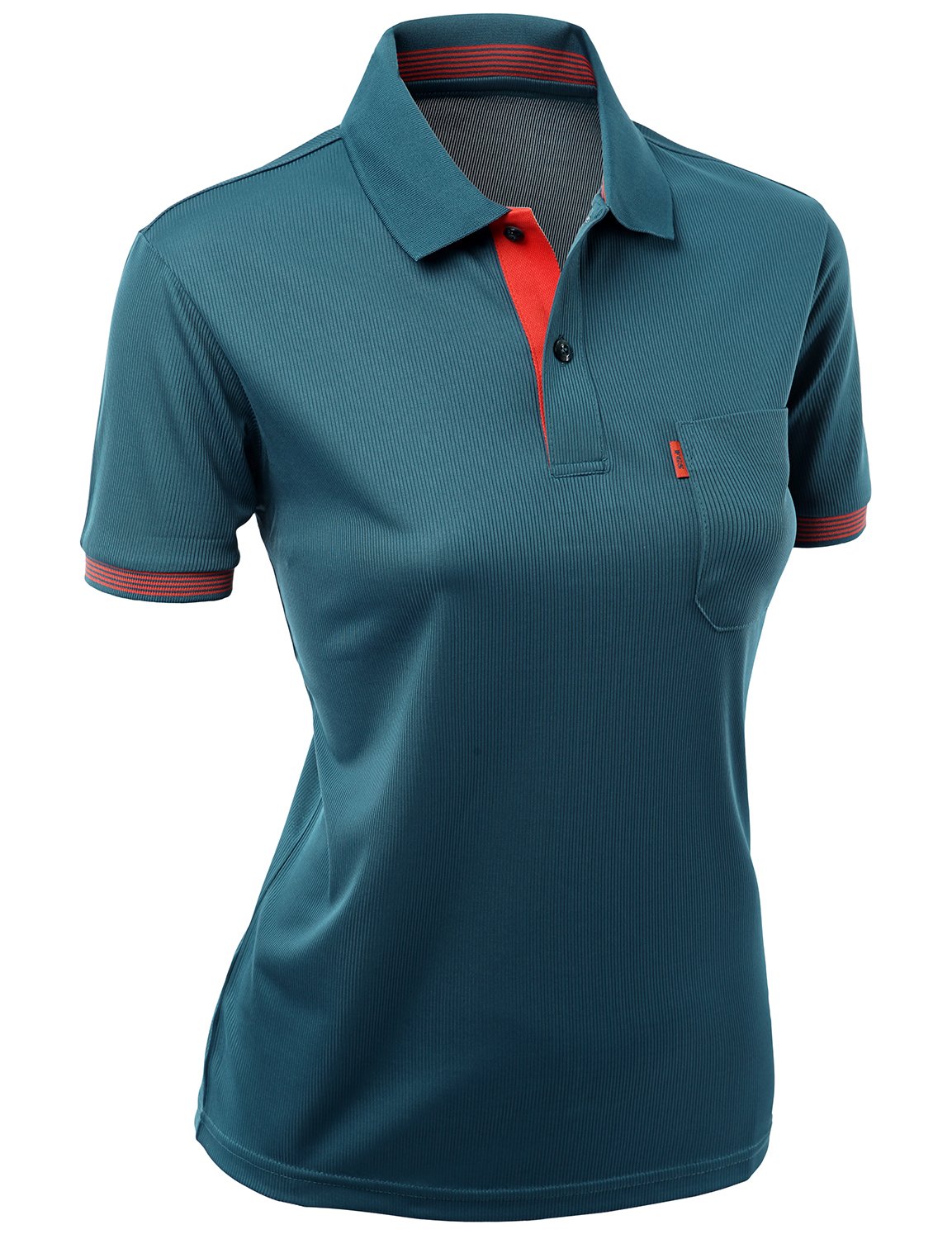 Women's Casual Collar Short Sleeve Functional Active wear T-Shirt