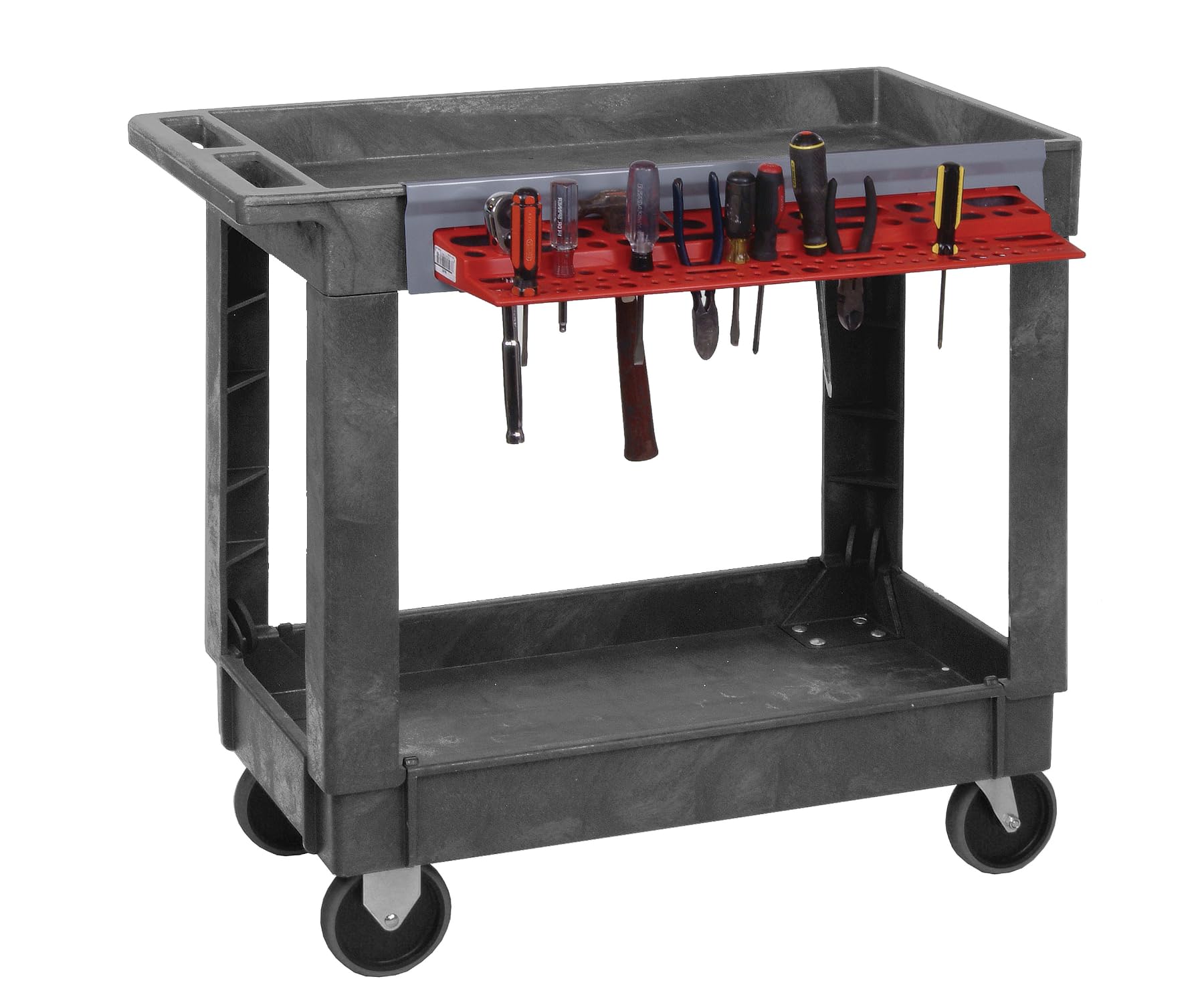 QUANTUM STORAGE SYSTEMS 2 Shelves Solid & Tool Holder / 33H x 40W x 26D / 1 Utility Carts