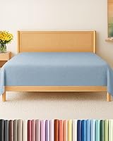 Vista 41 de Sábana encimera de bolsillo profundo, más suave que el algodón egipcio, 1 sábana encimera para colchón tamaño King