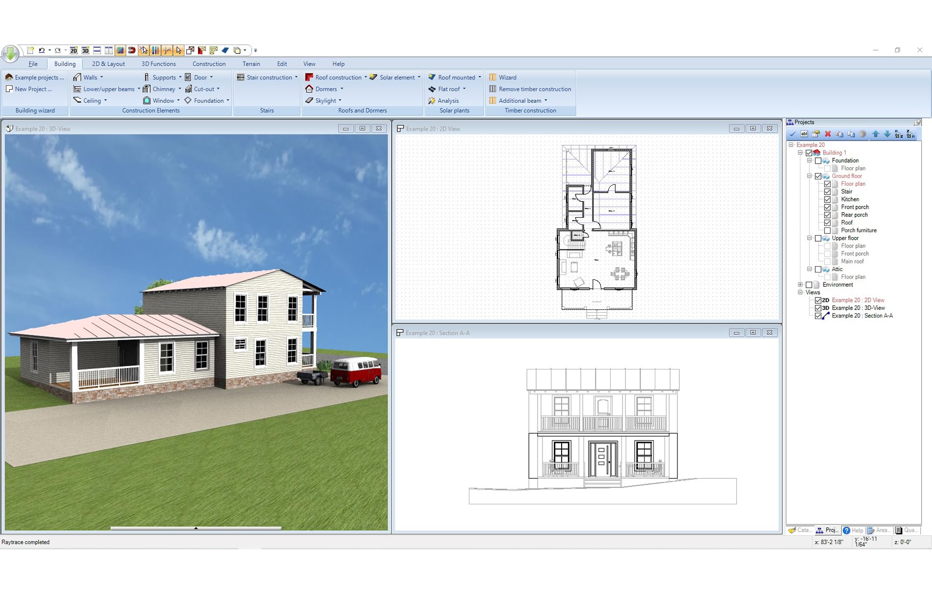 3D CAD 12 PRO - The professional CAD solution, from blueprints to interior design, Architecture for Win 11, 10