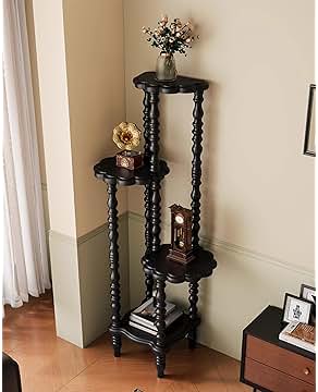 チェスト・キャビネット Antique Book open Shelf Caster Gustav Vintage Acorn and Cane Bookshelf Collection - World Market