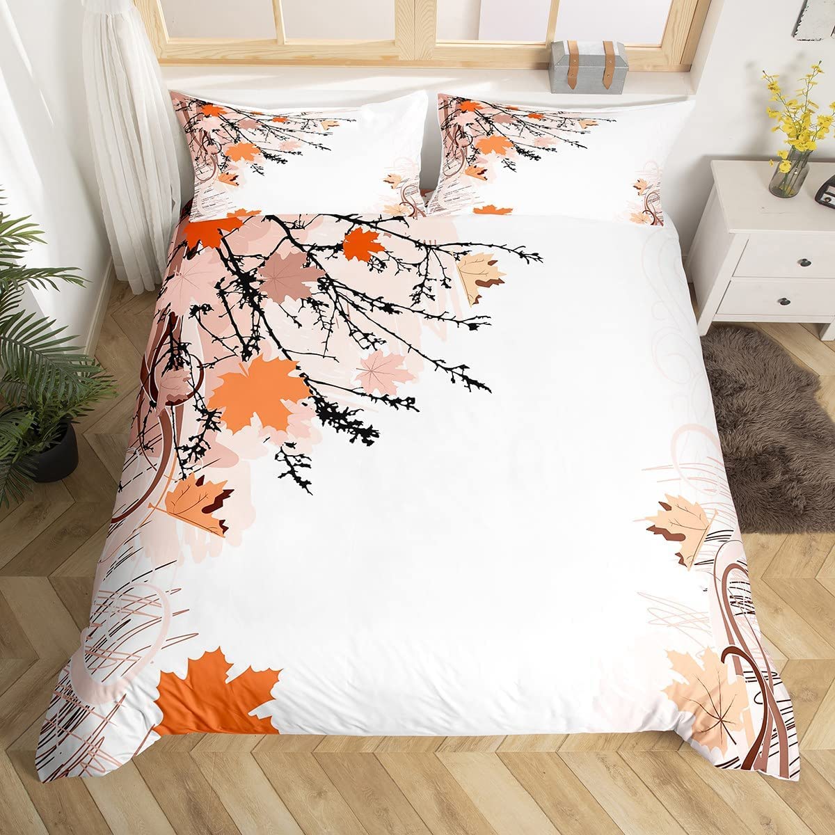 Housse De Couette 140 X 200 Cm Uni Couleur Moderne Rose Blush | Leroy