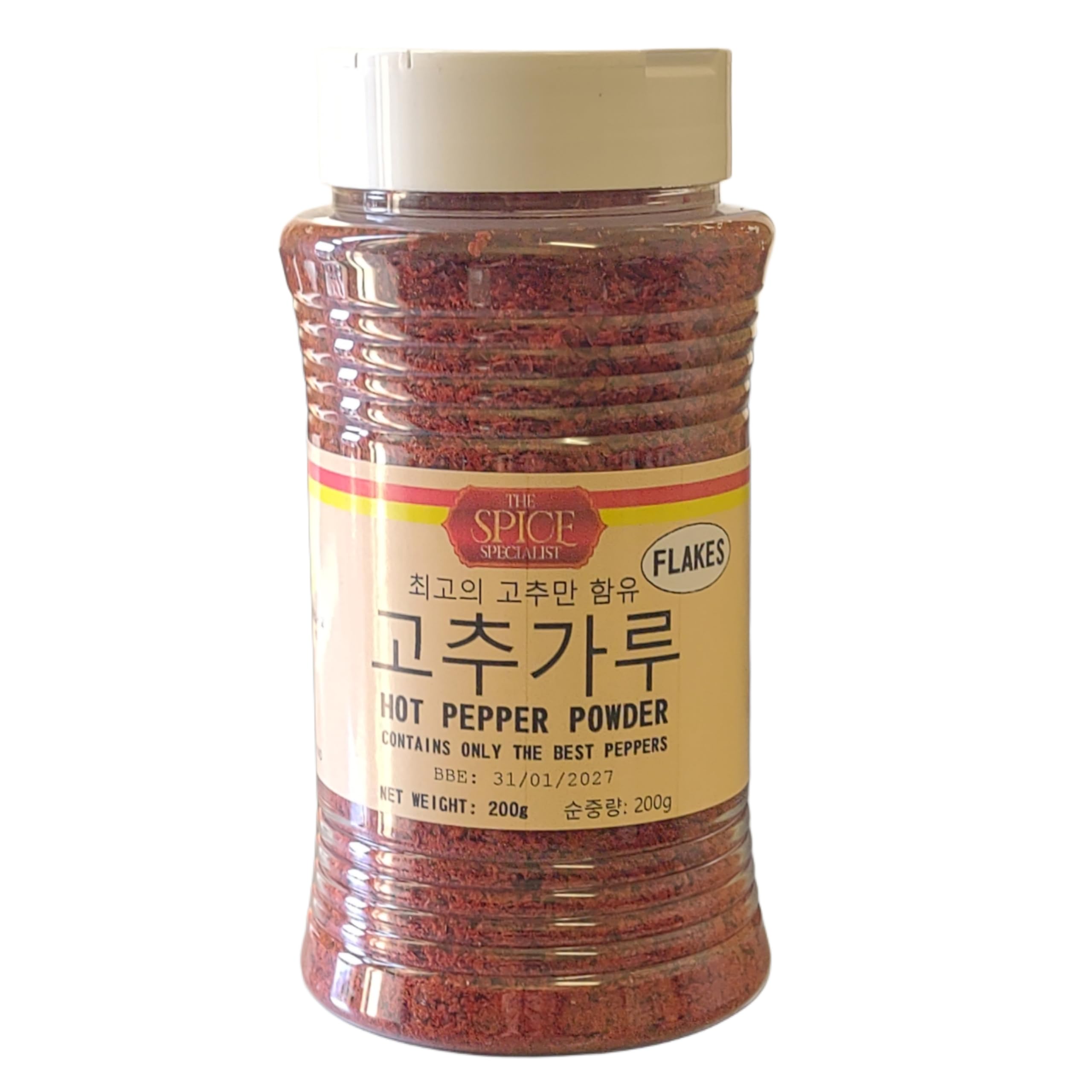 Sponsored Ad – Korean Gochugaru Red Pepper Chilli Powder (flakes) by The Spice Specialist, Dried Chilli Flakes (200 g)