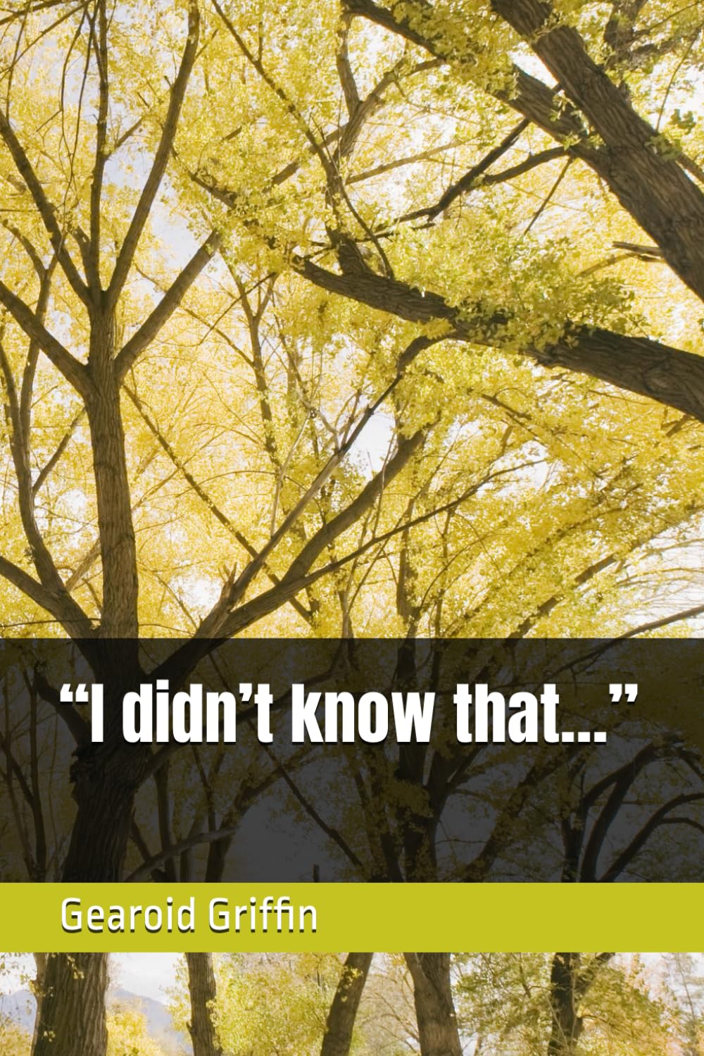 “I didn’t know that…” (Musings of an ordinary Irish Catholic.)