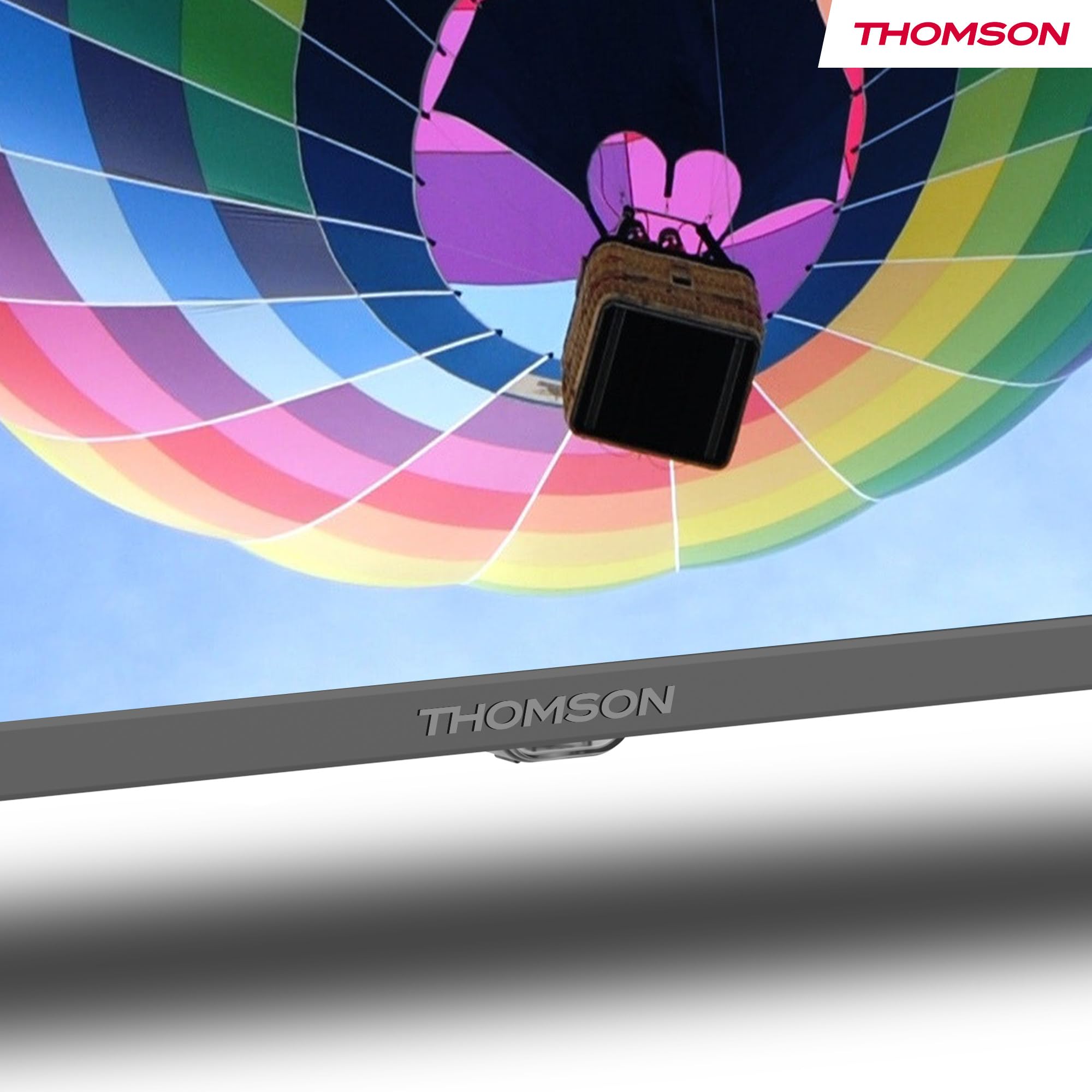 THOMSON 50 Pulgadas (126cm) QLED Google Smart TV, Wi-Fi,Dolby Audio, HDR10, Bluetooth 5.1, Triple-Tuner (Cable/Satélite/Antena), HDMI, Ci+, A+ Panel - 50QG4S14