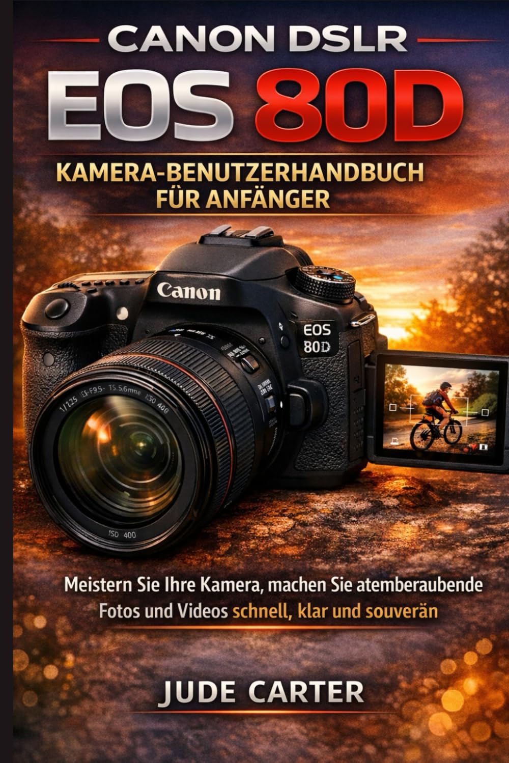 CANON DSLR EOS 80D KAMERA-BENUTZERHANDBUCH FÜR ANFÄNGER: Meistern Sie Ihre Kamera, machen Sie atemberaubende Fotos und Videos schnell, klar und souverän. (Tech Tales for Beginners)