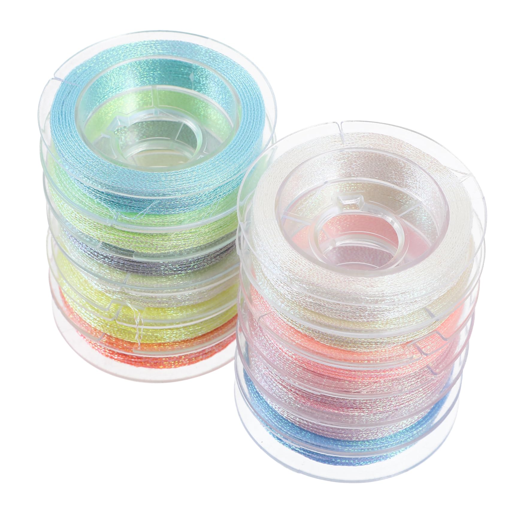 jojofuny 3 Series Hilo Luminoso De Oro Y Plata Hilo De Coser Bordado Hilo Para Acolchar Hilo Grueso Para Coser Multi Puntada Hilos De Coser Hilo De Bordar Profesional Poliéster 12 Rollos*3