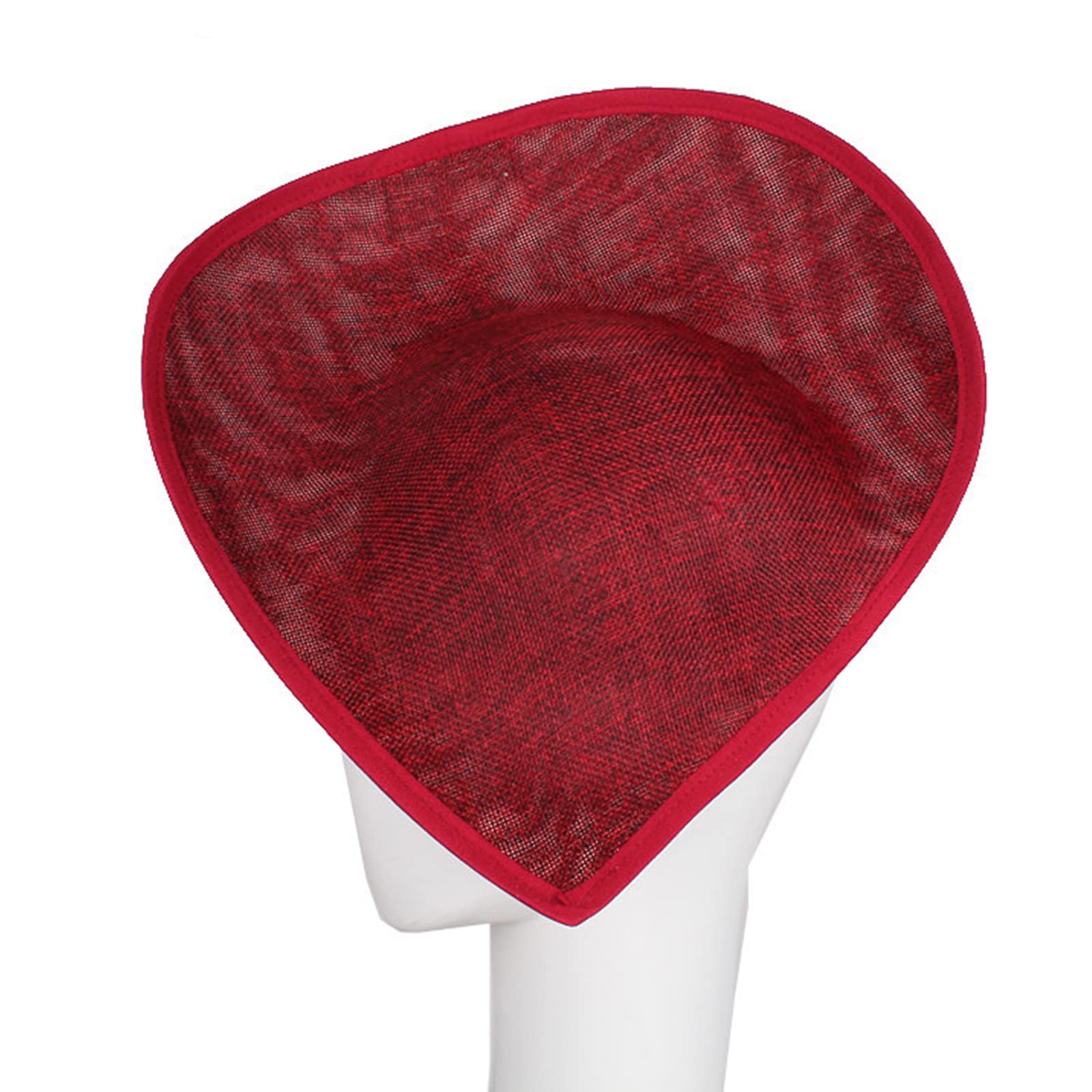 9746 Diy Saucer Sinamay Hat Base- Teardrop Fascinator HOW TO MAKE A  main image 2