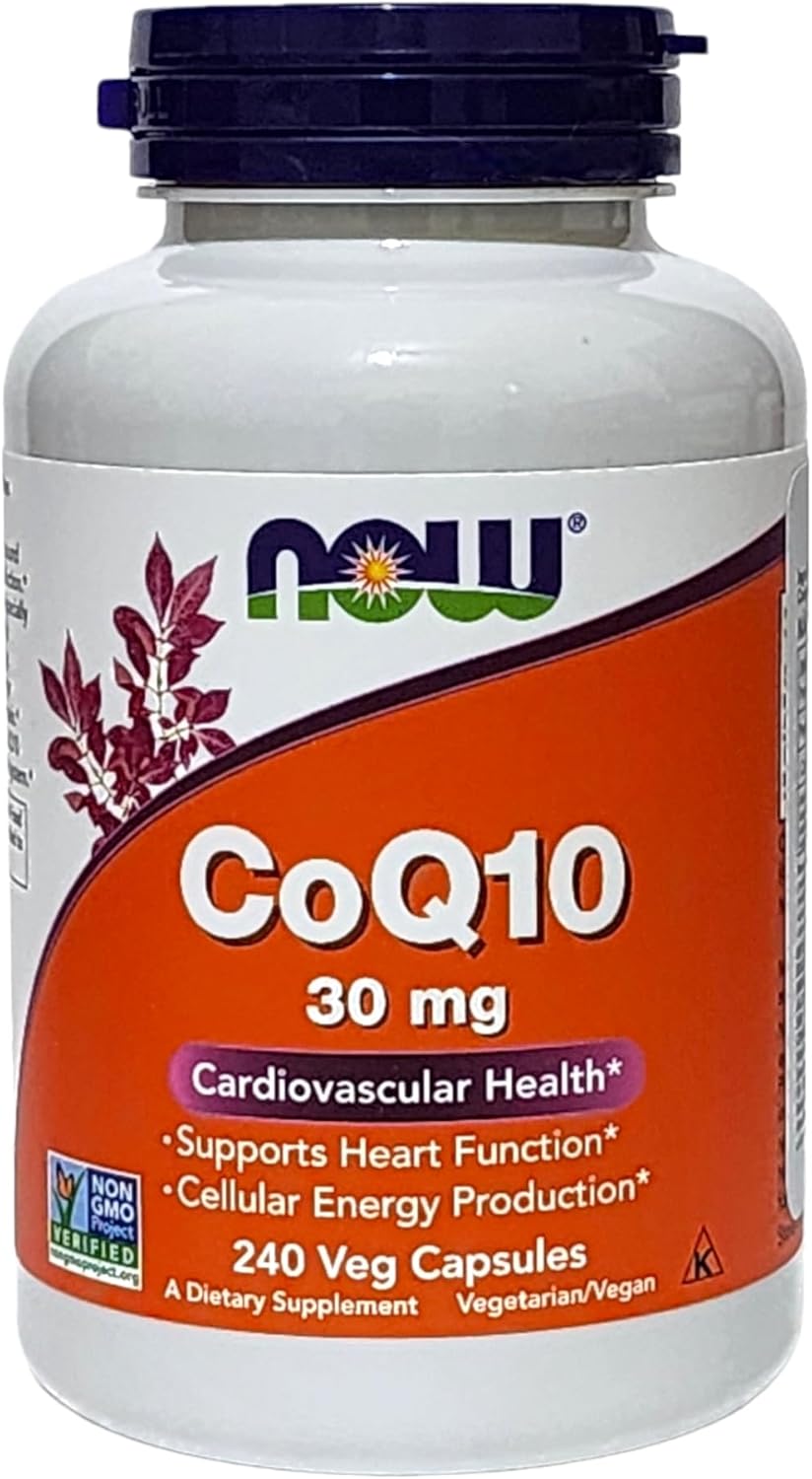 Now Foods Coq10 30mg 240 Vcaps
