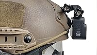 Vista 7 de BrainExploder - Soporte para casco NVG ajustable compatible con todas las cámaras GoPro Hero