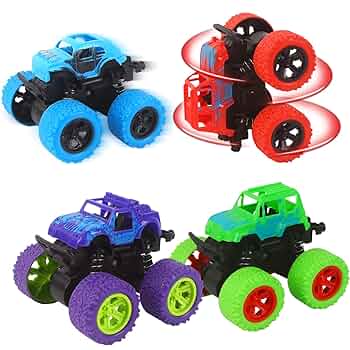 【韓国限定】BabyBus モンスタートラック　キキ　ミュウミュウ　車セット 韓国限定】BabyBus モンスタートラック キキ ミュウミュウ 車
