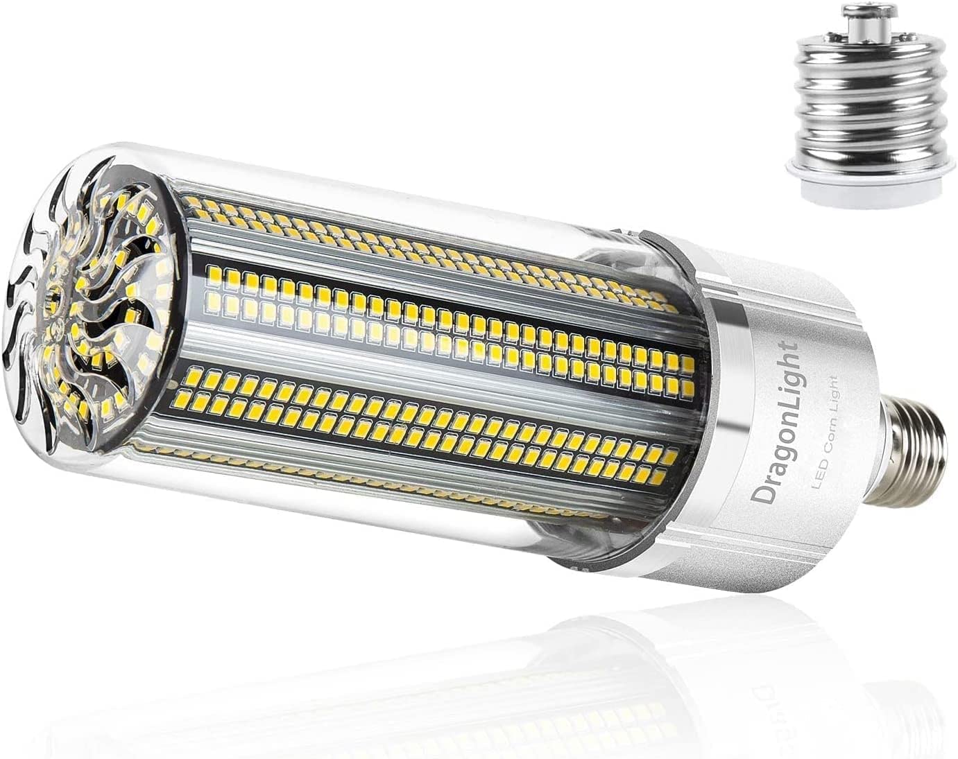 DragonLight Case of 25 100W Commercial Grade Corn LED Light Bulb 800 Watt Equivalent E26 E39 Large Mogul