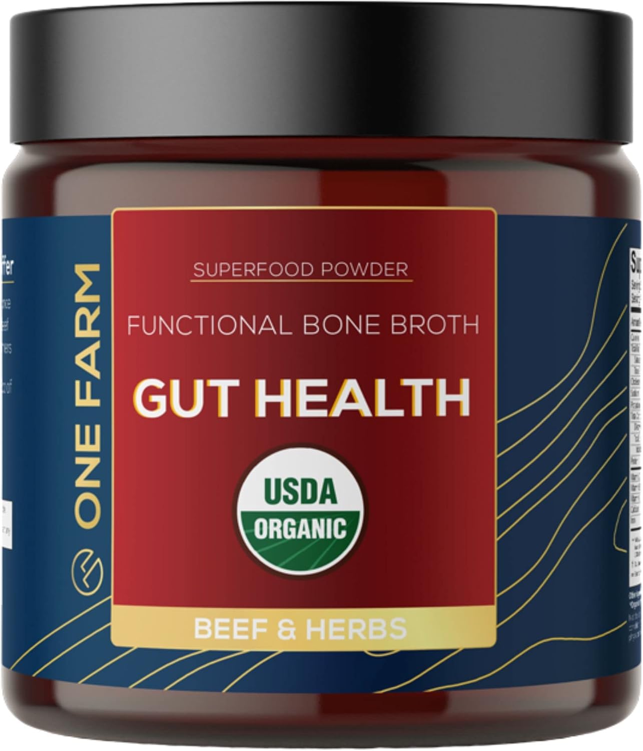 One Farm by WAAYB Gut Health, Organic Gut Soothing Blend