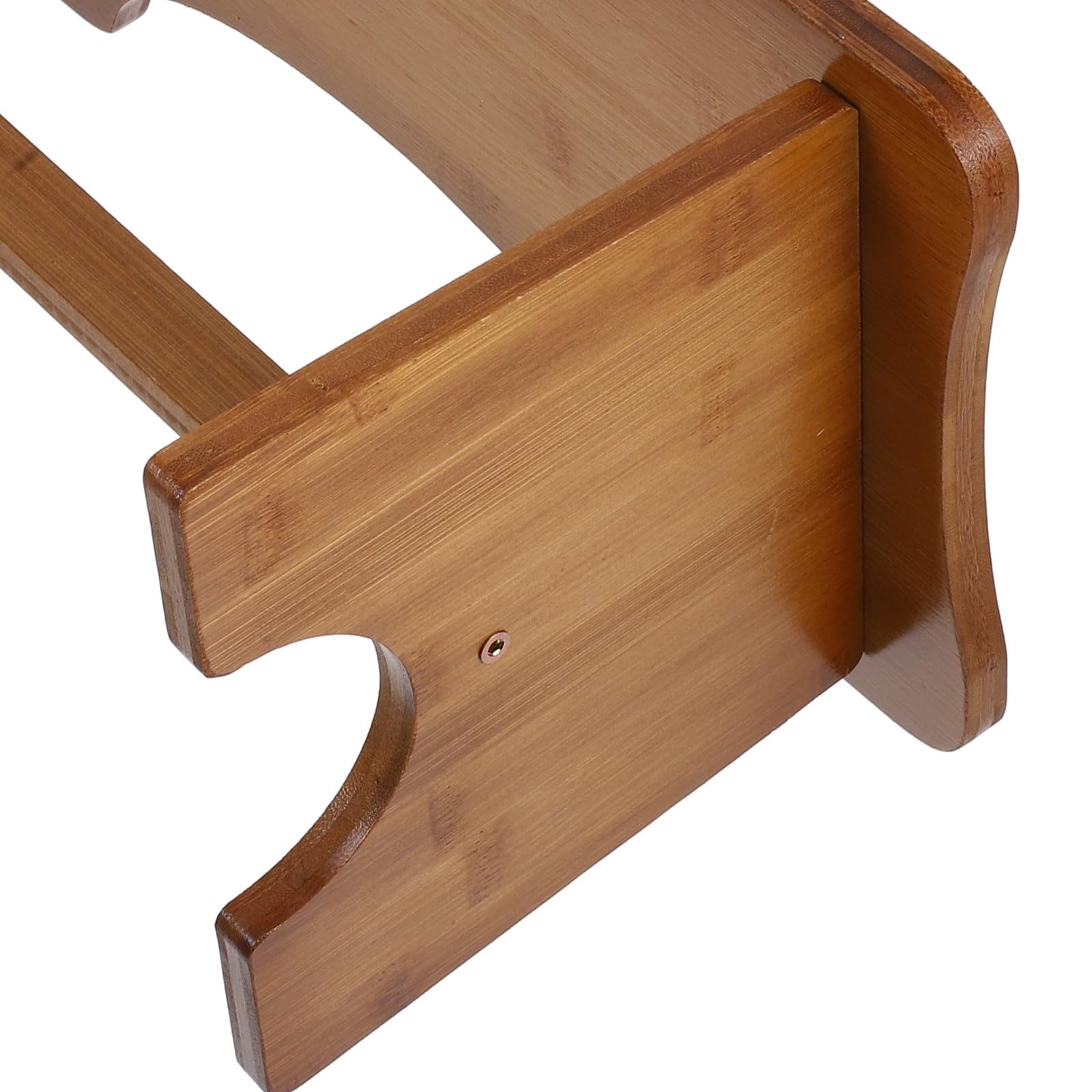 Sgabello in Legno per Bagno Struttura Stabile e Design Rettangolare, Sgabello Pratico per Ragazzo Ragazza e Adulti, come Gradino per Toilette