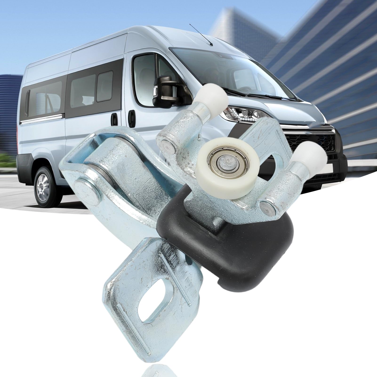 Ruota Porta Laterale Per Fiat Ducato, Citroen Jumper, Peugeot Boxer (1994-2006) - Rullo Guida Porta Scorrevole - Foto 11