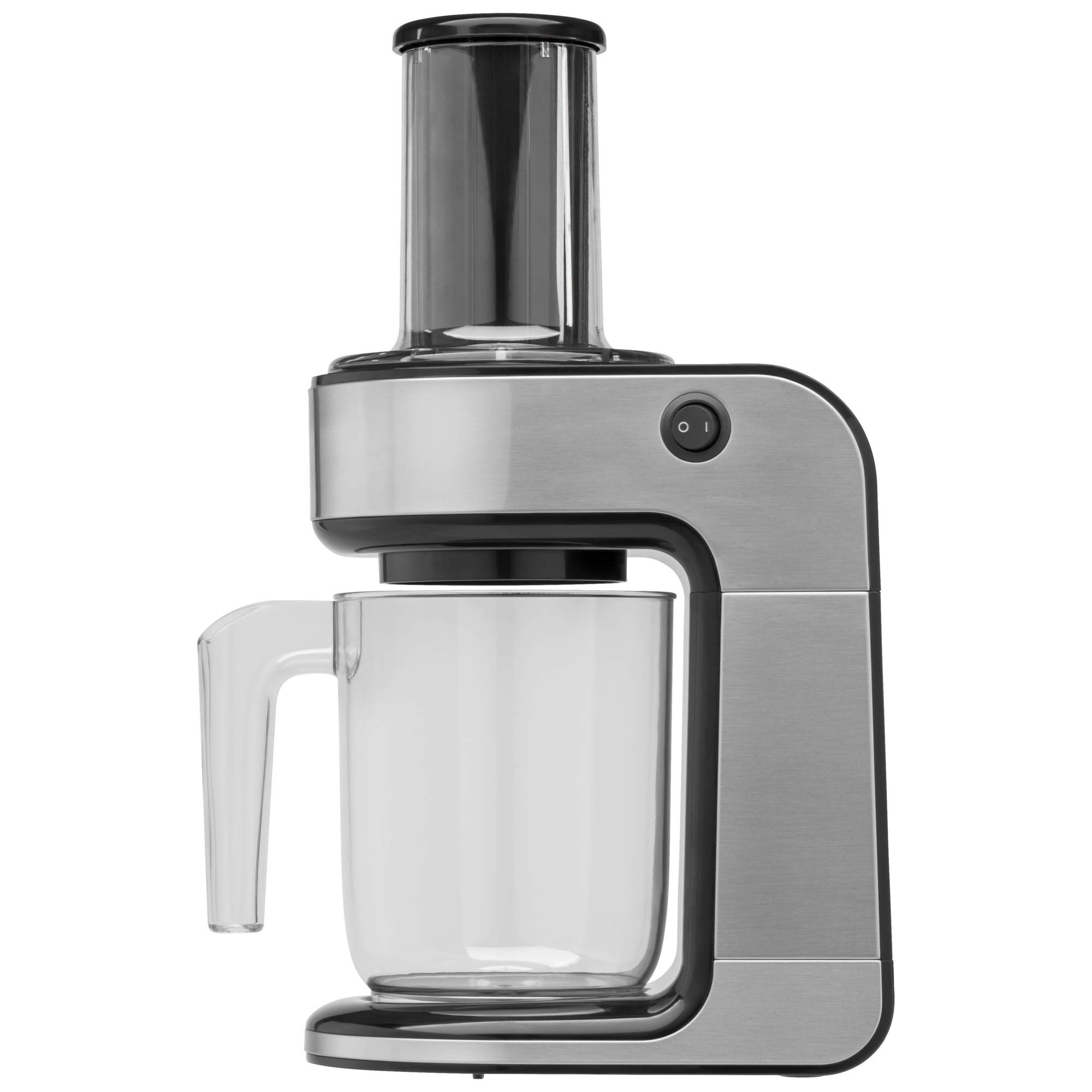 WMF Kult Pro Gemüsenudeln Spiralschneider elektrisch mit Citruspresse, Gemüsespaghettischneider, Zoodle Maker, Zucchini Nudeln Schneider, 3 Schneideinsätze, Auffangbehälter