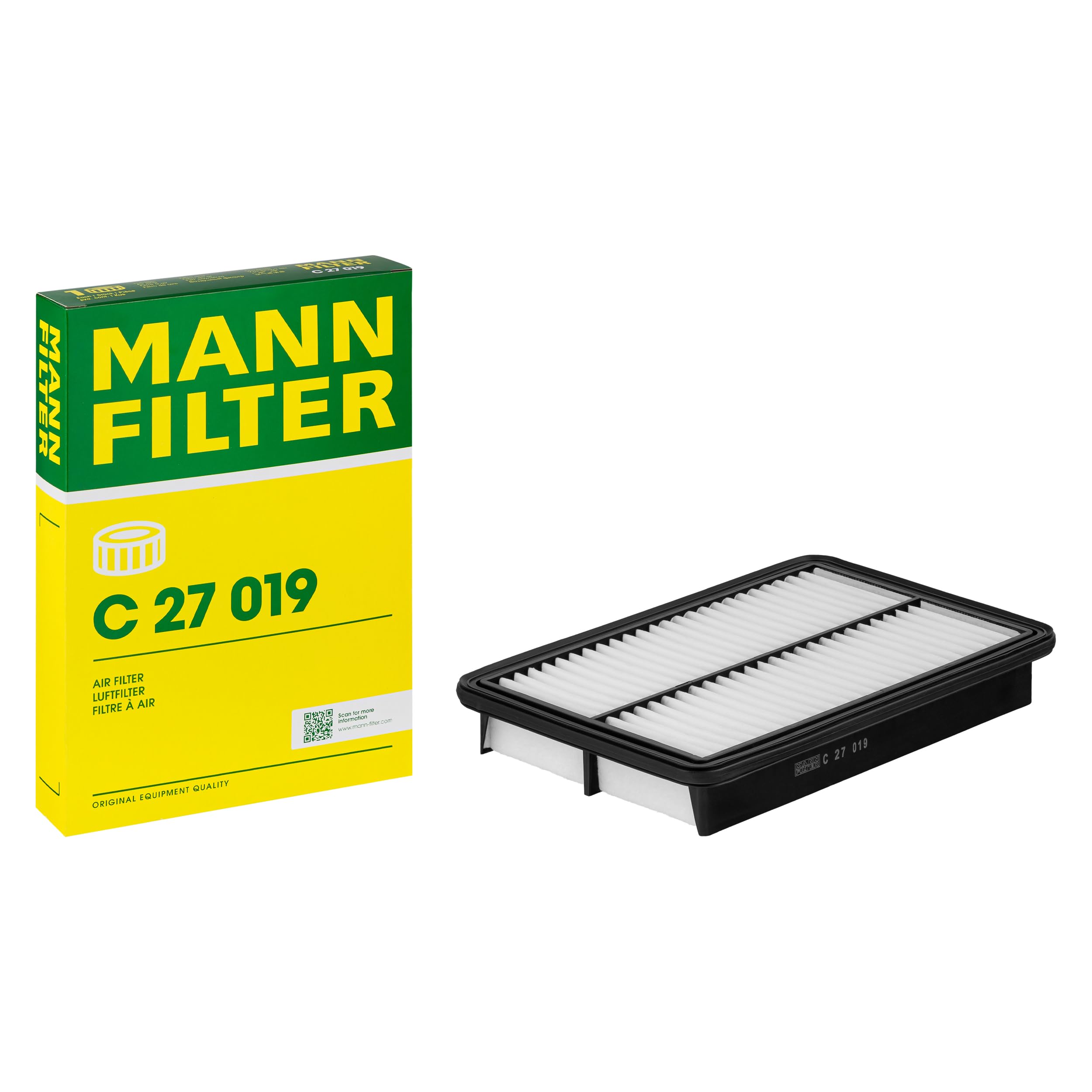 MANN-FILTER C 27 019 Luftfilter - für Pkw + Transporter