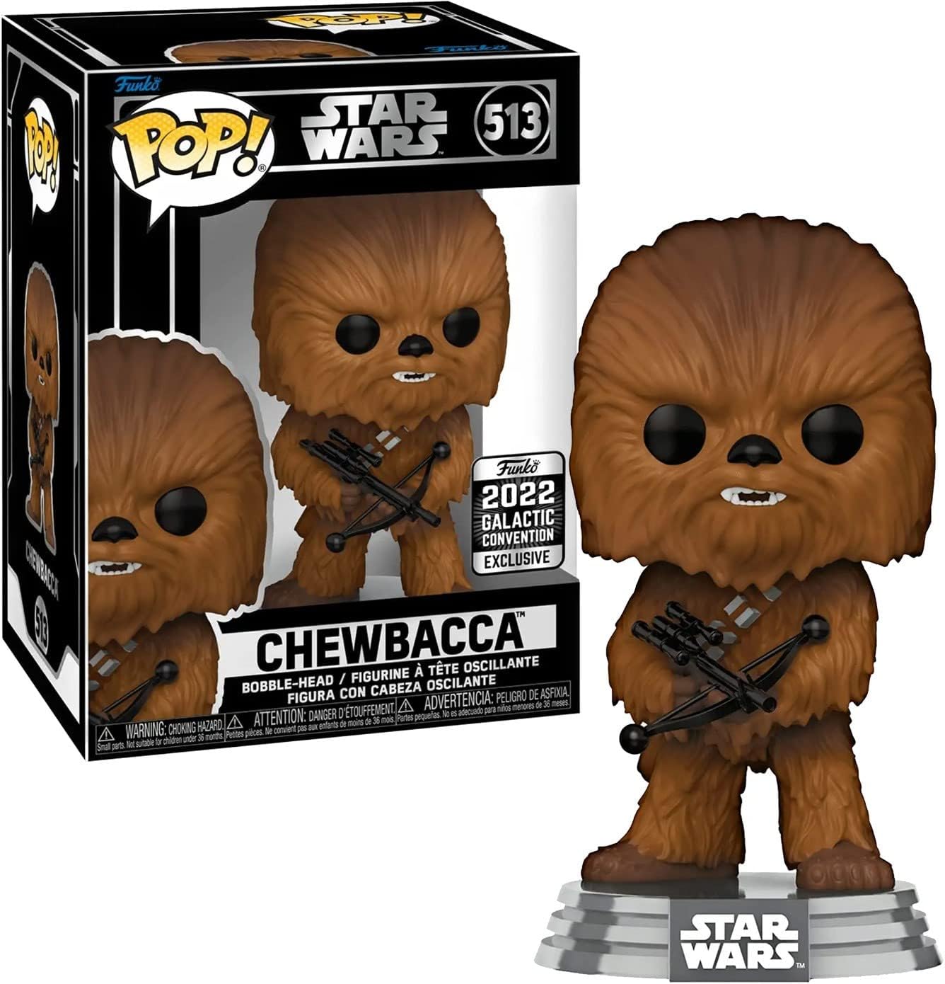 Funko POP! Vinyl: SWNC - Chewie - Star Wars - Amazon Exclusive - Collectable Vinyl Figure - Gift Idea - Official Merchandise - Toys for Kids & Adults - Movies Fans - Model Figure for Collectors