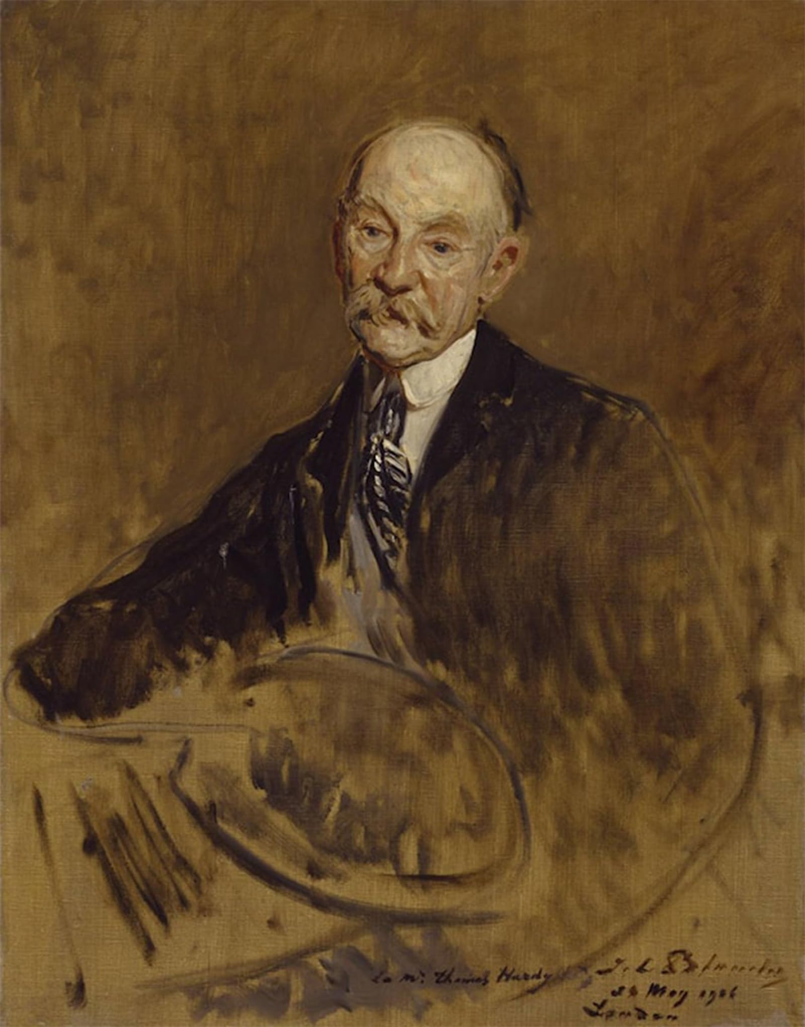 ARTXLXXBN Famous Prints Artwork Pictures Poster Painting Art Thomas Hardy by Jacques Emile Blanche Artwork Landscape Pictures for Home Decor 60x90cm