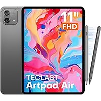 TECLAST Tablet Artpad Air 11 Pollici Android 15, Helio G99 Octa