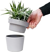 Vista 3 de Suck UK Maceta de almacenamiento oculto – Ocultador de llaves – Ocultar una maceta – Seguro para desviación – Almacenamiento secreto de plantas