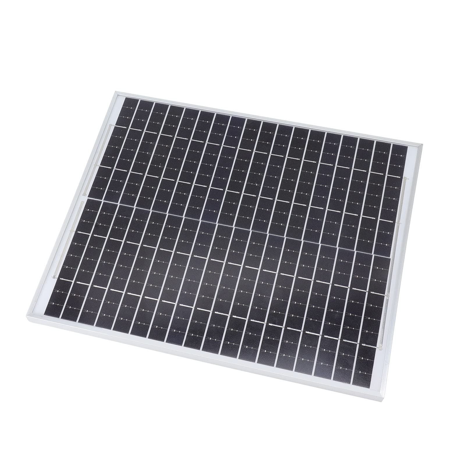 Yosoo Health Gear Panel Słoneczny z Krzemu Monokrystalicznego, Panel Fotowoltaiczny 20 W 18 V, Wysoka Konwersja, Wstępnie Nawiercone Otwory Montażowe, Odporny na Wiatr i śnieg, do Obozów