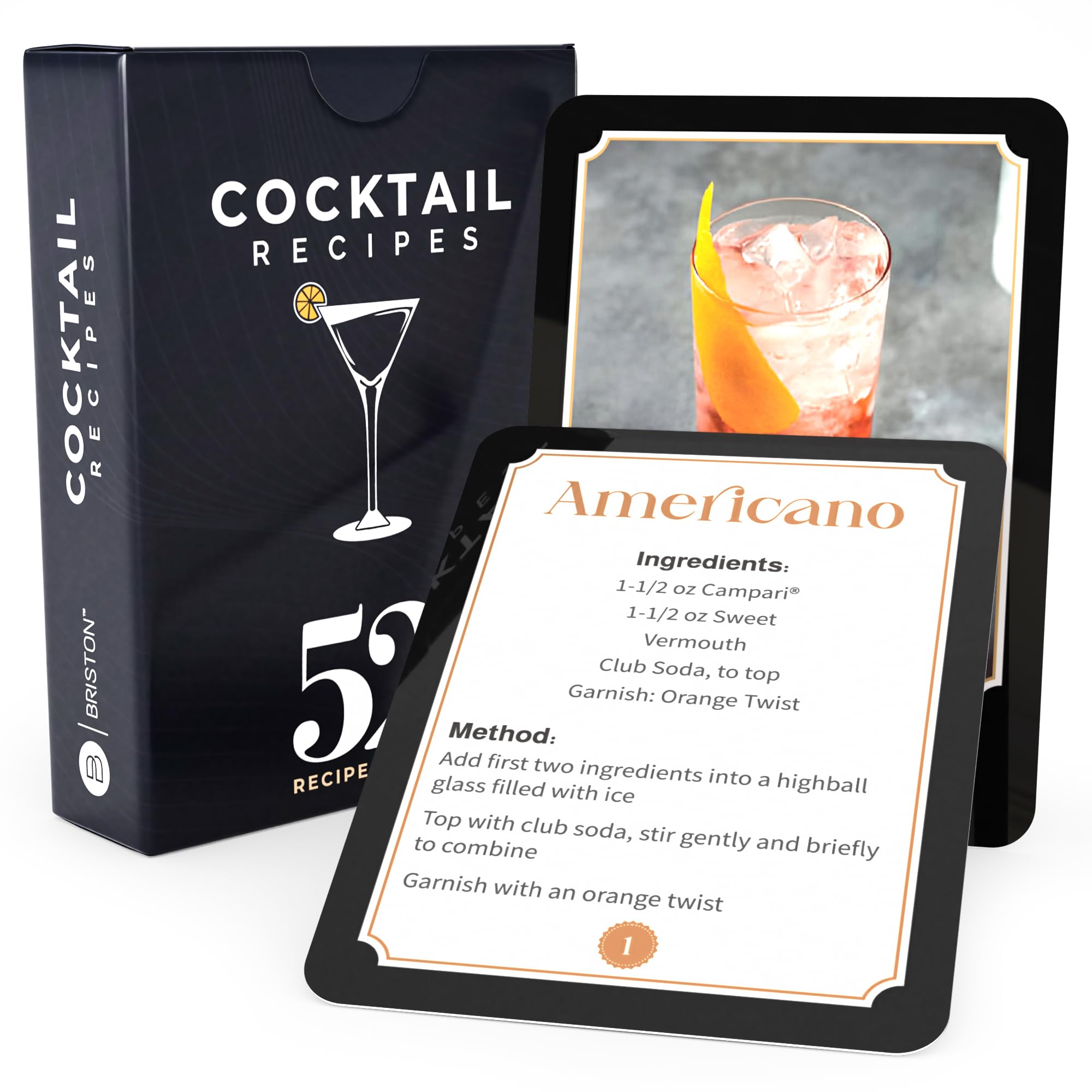 Amazon.co.jp: カクテル&ミックスドリンクレシピフラッシュカード52枚
