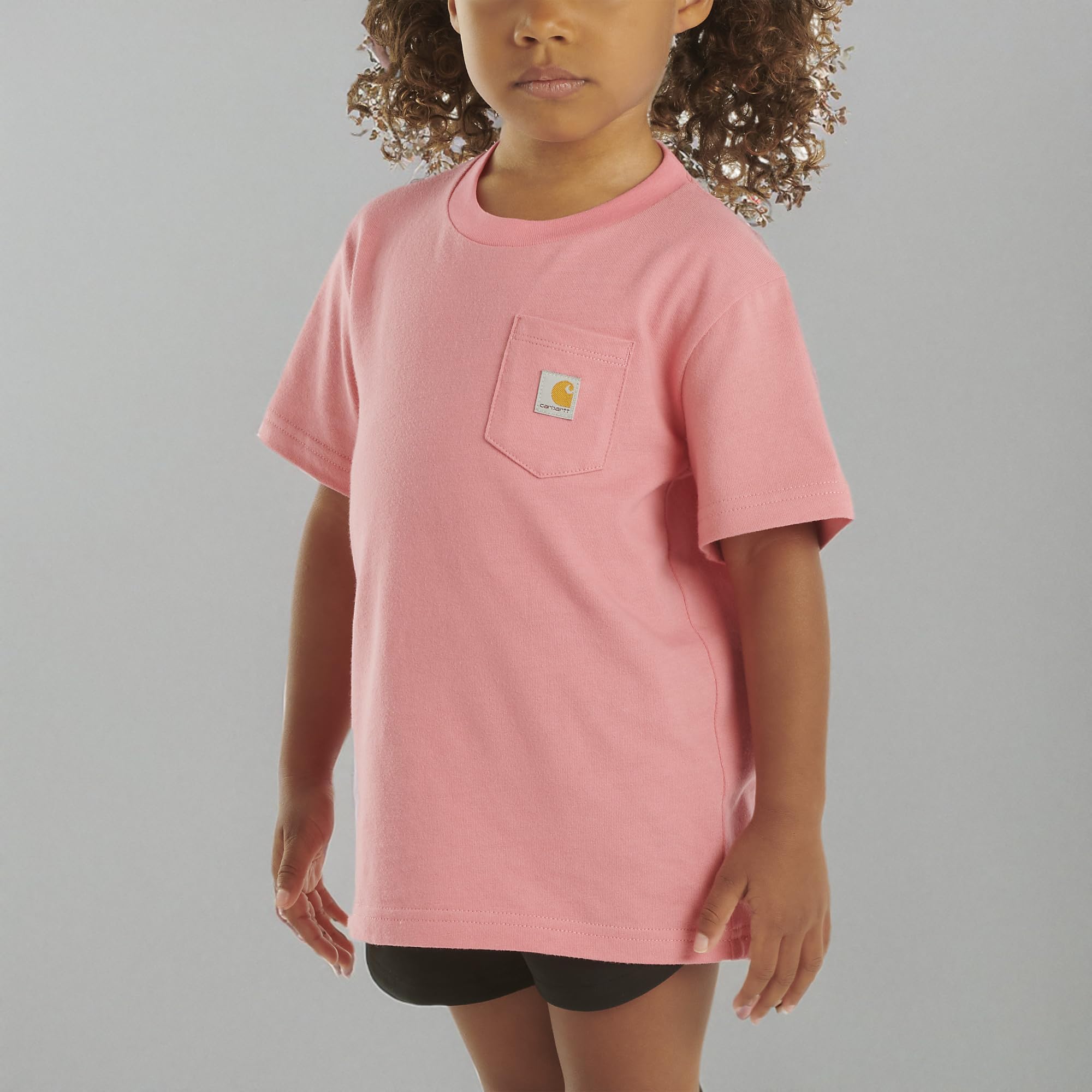Carhartt Uni-Kinder Short Sleeve Pocket T-Shirt Kurzärmeliges T-Shirt mit Taschen (1er Pack)