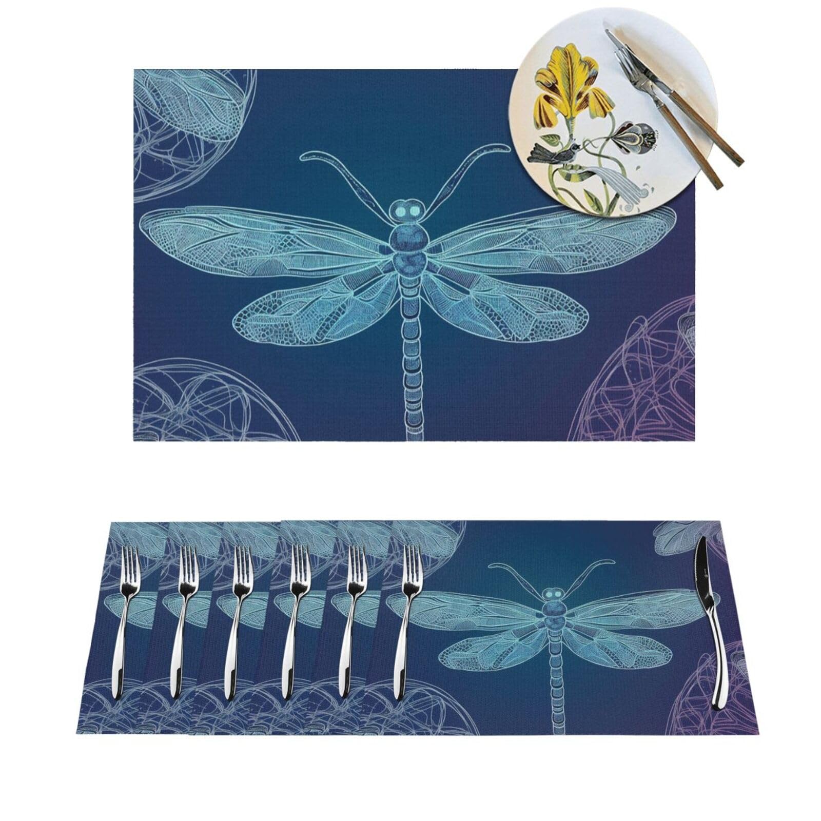 Sets de table résistants à la chaleur et lavables pour protéger votre table
