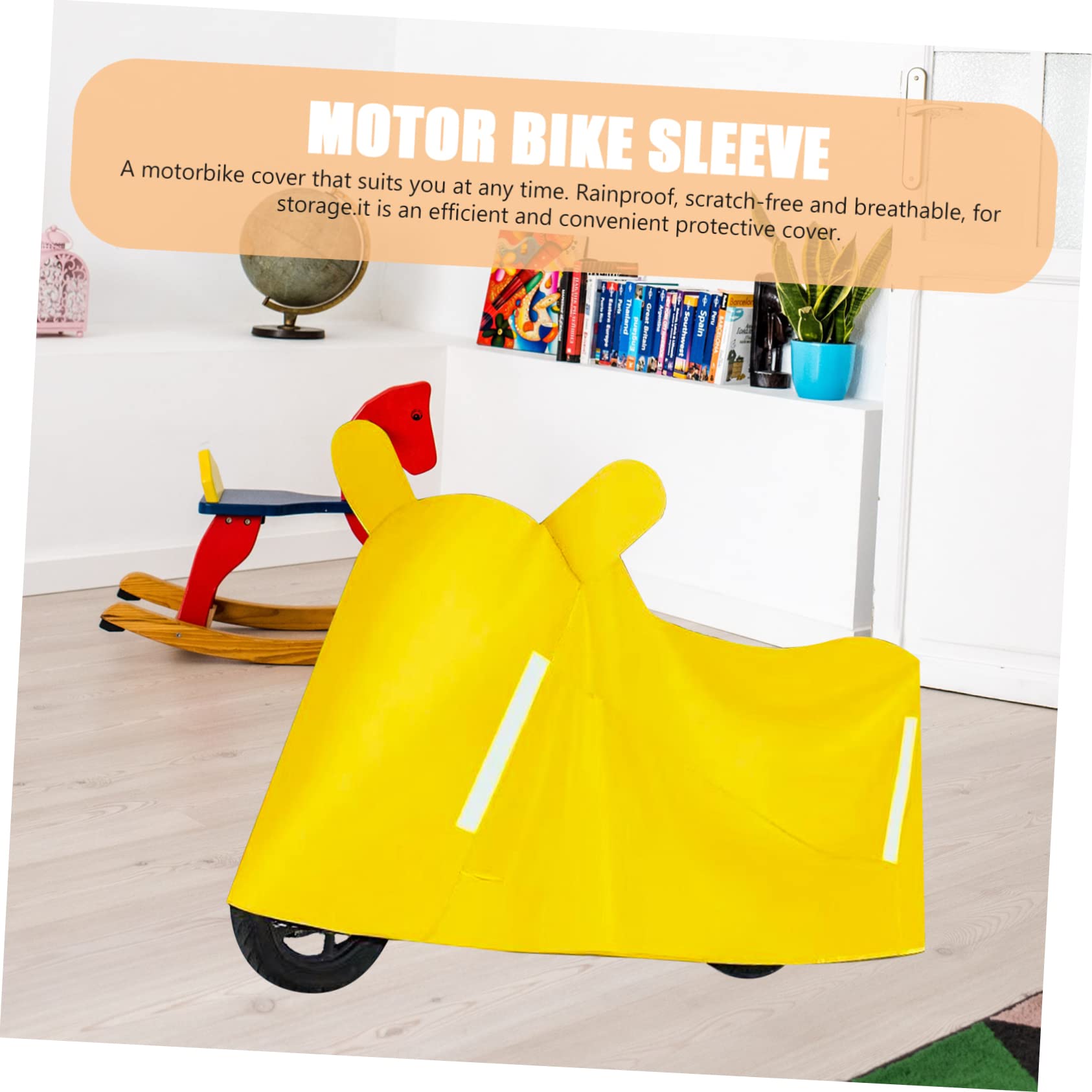 PLAFOPE Telo Coprimoto Oxford, Copertura per Bici Elettrica, Traspirante e Anti-sporco, per Esterno