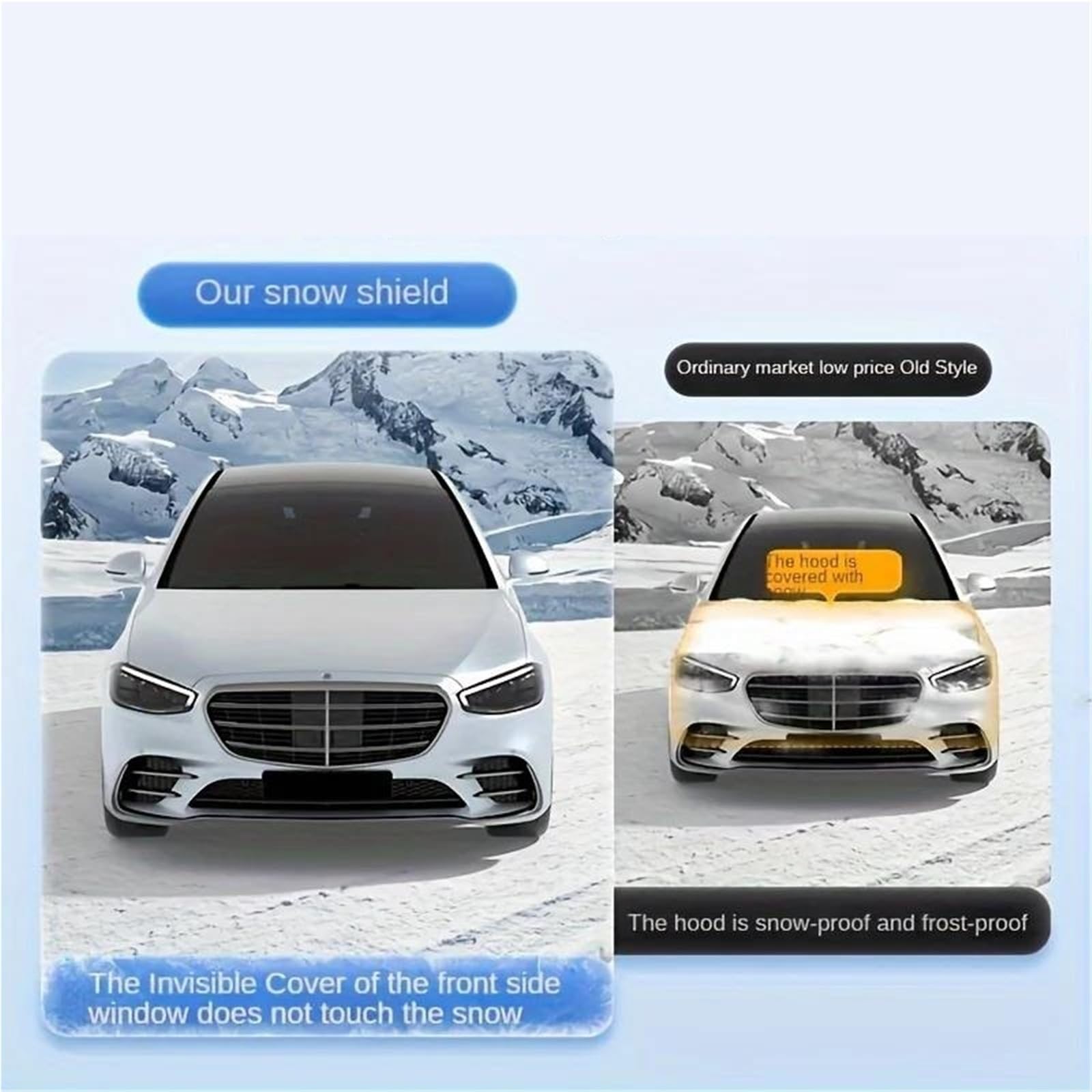 Copertura Parabrezza Inverno Coperture per Parabrezza di Protezione Invernale per Auto