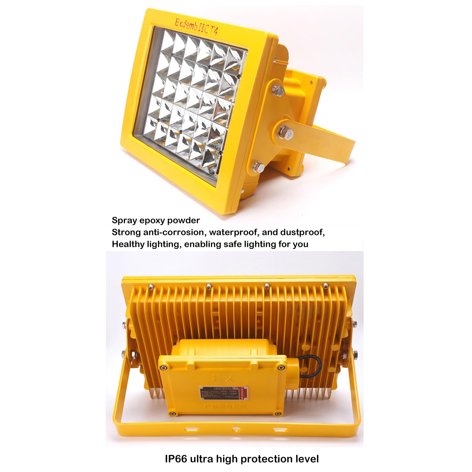 Faretto LED Da Esterno 50-250w Luce Di Sicurezza Proiettore Del LED, Ip66 Impermeabile Faretti LED d Per Giardino, Cortile, Garage, Fabbriche, Passaggi Porta (60W)