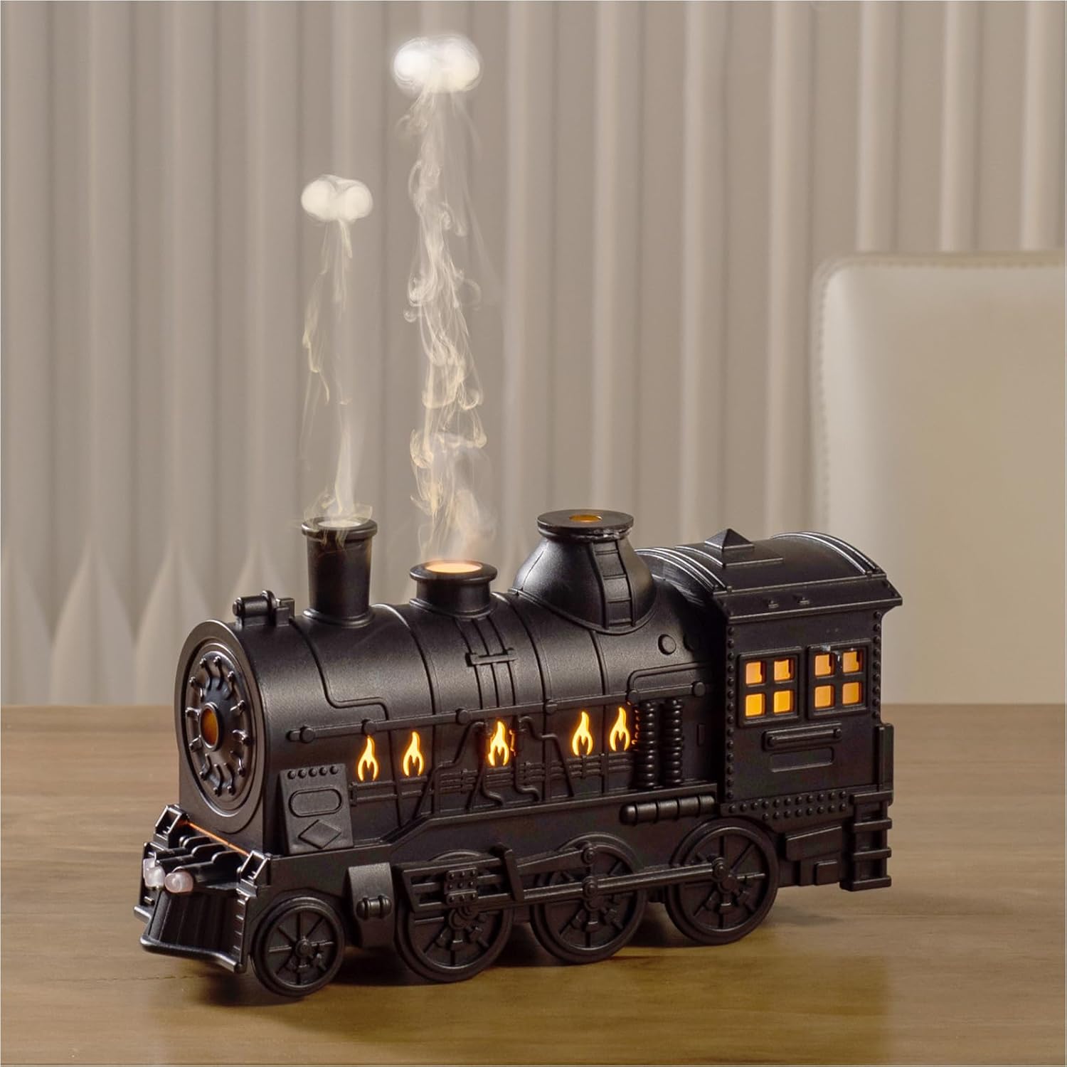 HIROGA Essential Oil Diffuser, 300ml Train Diffuser