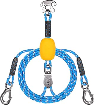 BeneLabel Tow Rope Quick Connector for Tubing with Stainless Steel Connector, Water Sport Towable Connector 18