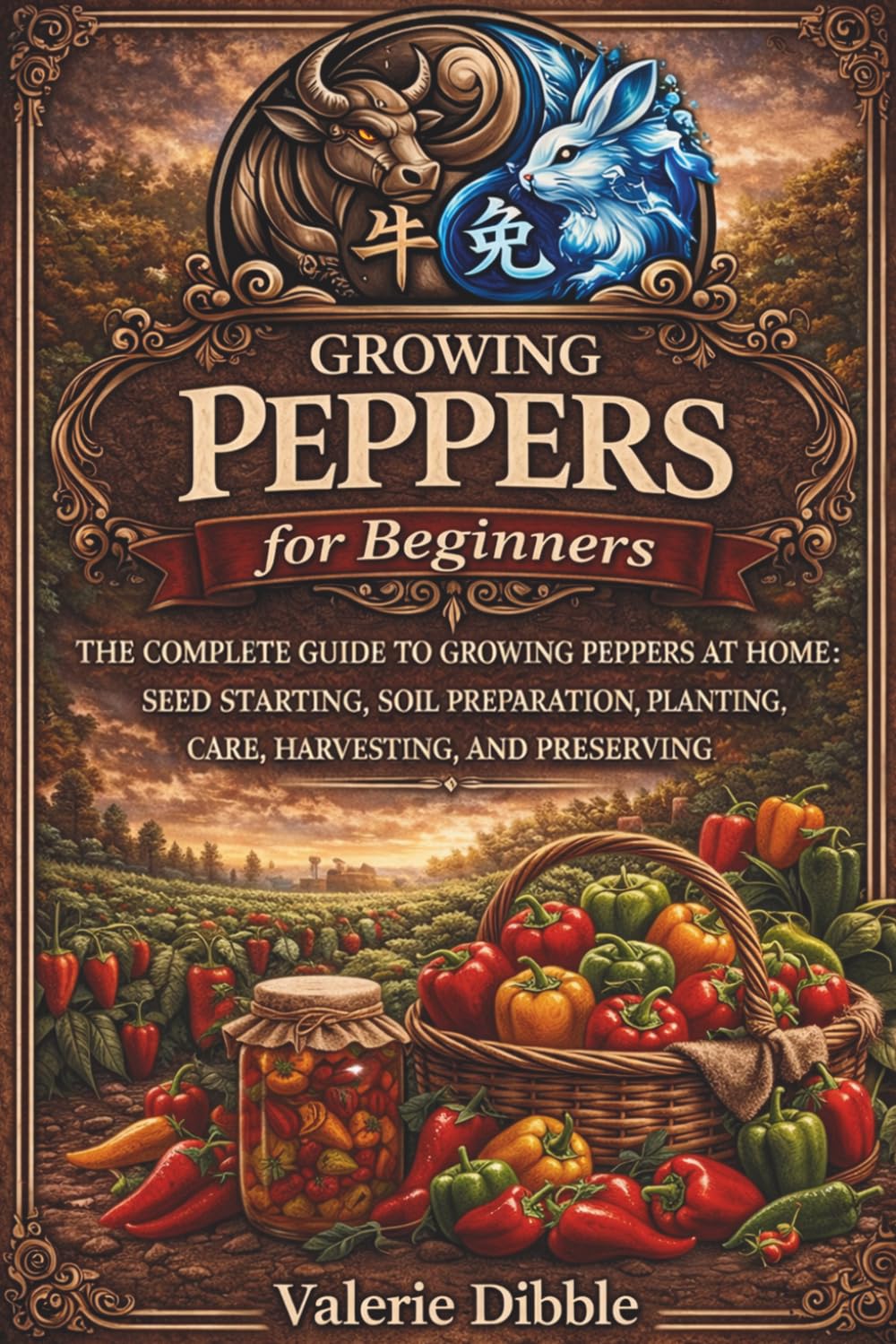 Growing Peppers for Beginners: THE COMPLETE GUIDE TO GROWING PEPPERS AT HOME: SEED STARTING, SOIL PREPARATION, PLANTING, CARE, HARVESTING, AND PRESERVING (The Ox n Rabbit Homestead Guide Series)