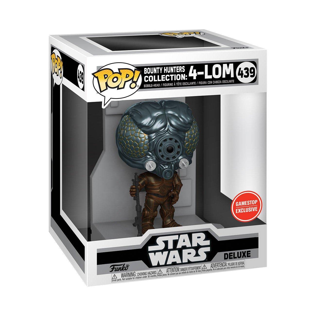 Amazon.com: Funko POP! Vinyl 4-LOM Deluxe Diorama (Star Wars