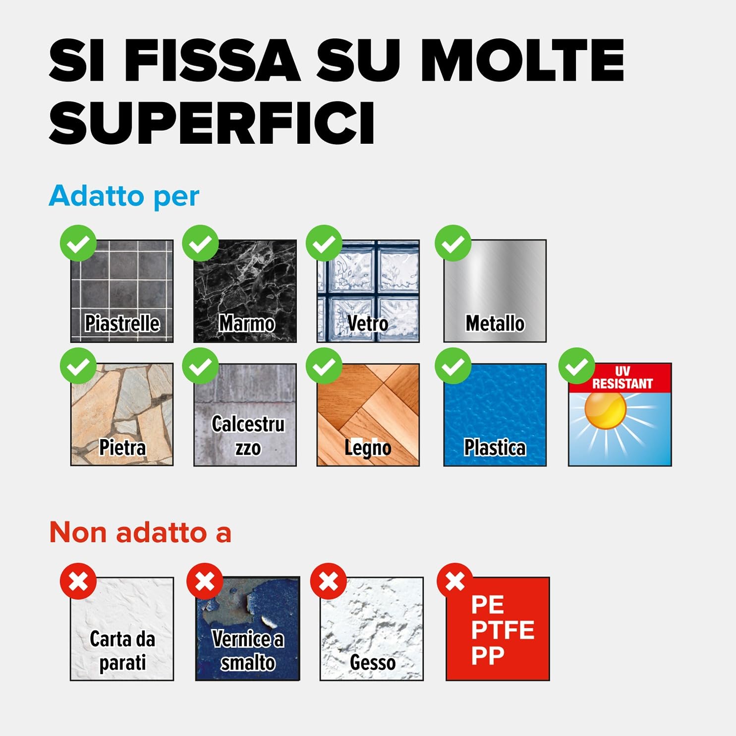 Tesa Porta asciugamani ad anello MOON BLACK, look Nero opaco, autoadesivo, tecnologia di montaggio adesiva, 53 mm x 184 mm x 130 mm