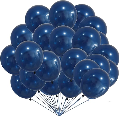 Miniatura 2 de TKUHYAN Navy Blue Balloons Arch Kit, 125pcs Dark Blue Balloons Different Sizes -1812105 Inch, Navy Blue Balloon Garland for Single Party, Birthday