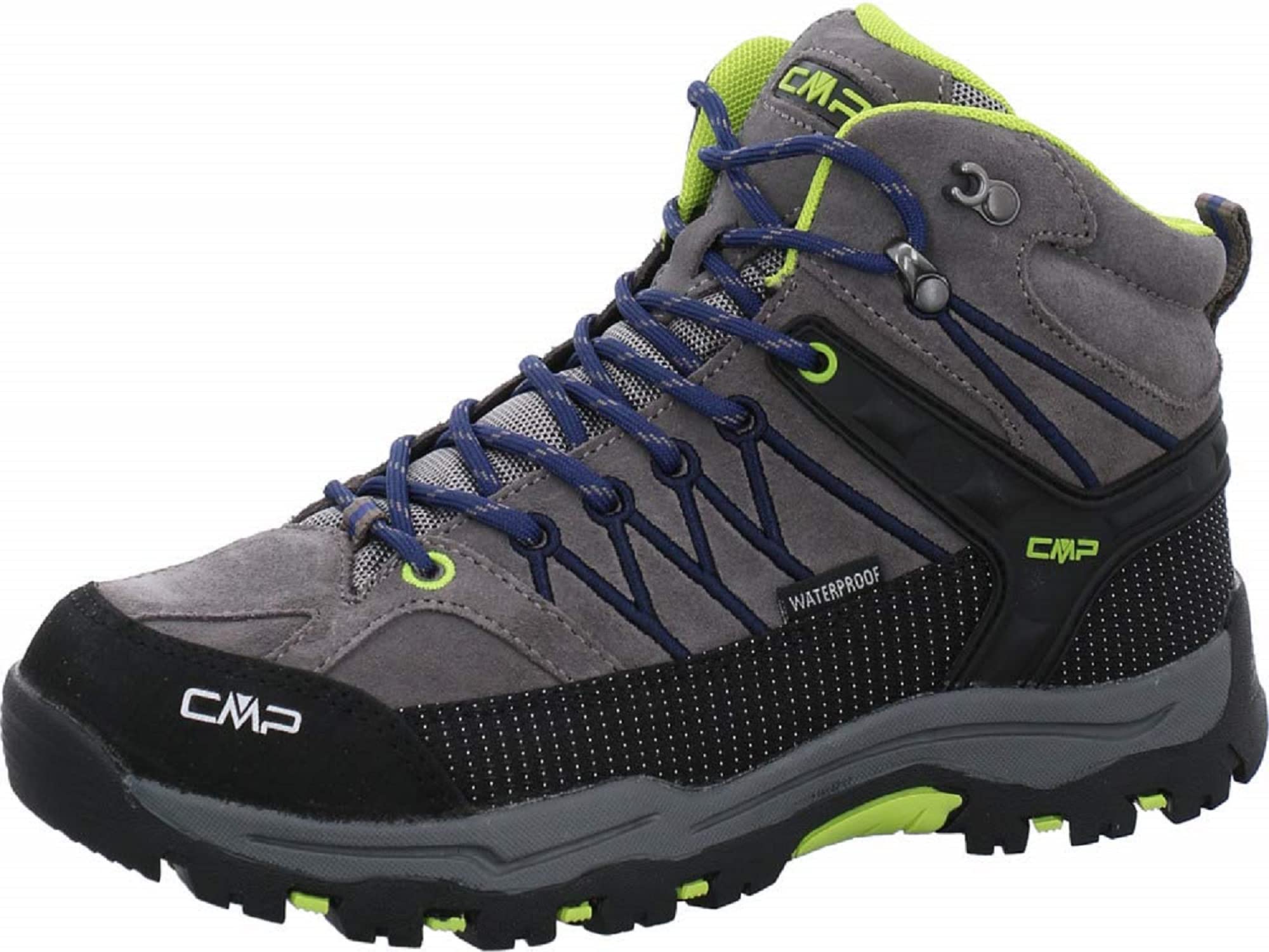 CMP Men's Mid-Top Trekking Shoes, Graphite Marine, 8.5 us