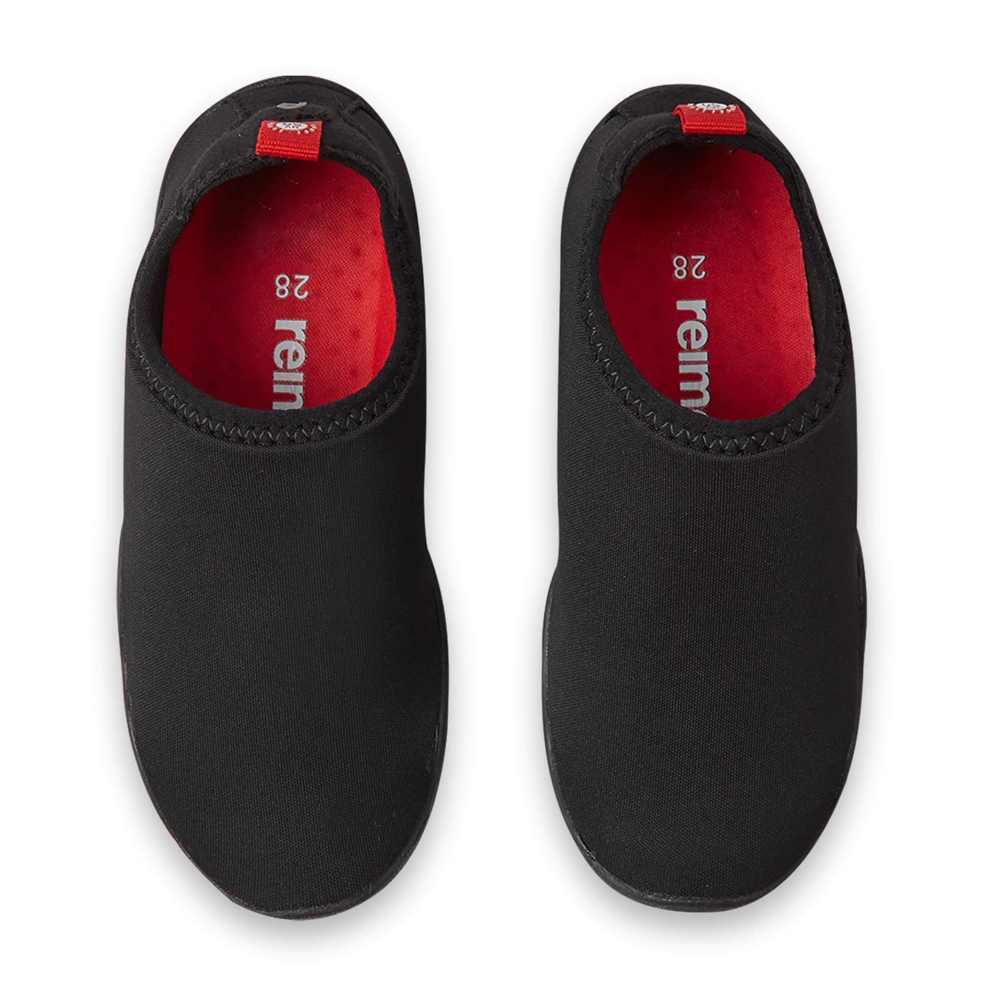 Reima Lean Wasserschuhe für Kinder - Leichte, atmungsaktive, Flexible, rutschfeste Aquaschuhe für Kinder - UV50-Schutz, maschinenwaschbar, umweltfreundliches Design - Black, 36