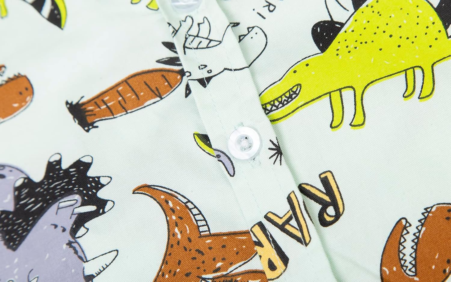 Mud Kingdom Little Boys Summer Shirt Fashion Letter Graffiti - Image 6