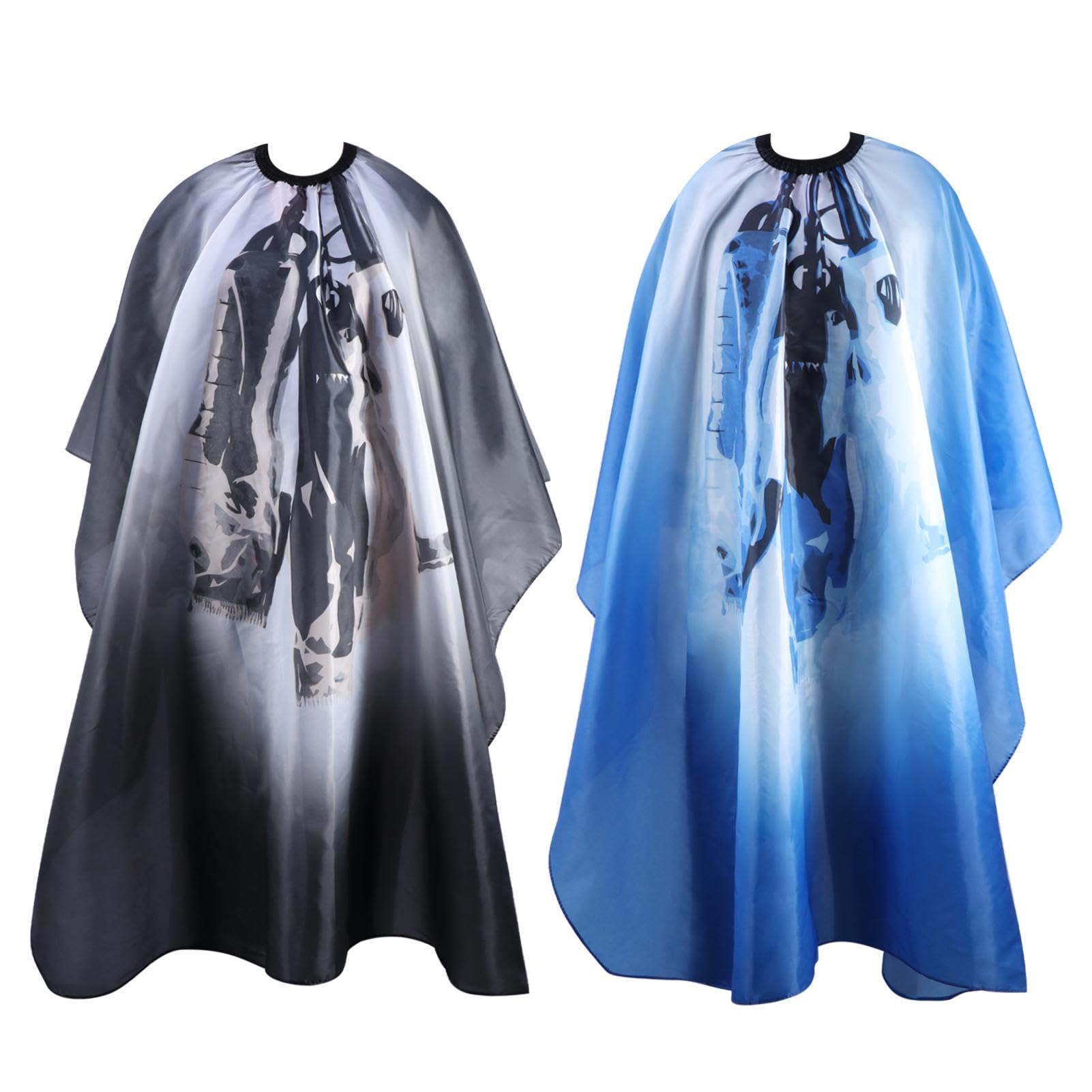 Divono Capa de peluquería para adultos, capa de corte de pelo, capa de peluquería, 160 x 140 cm, capa de peluquería para peluquería, transpirable (como se muestra en la imagen)