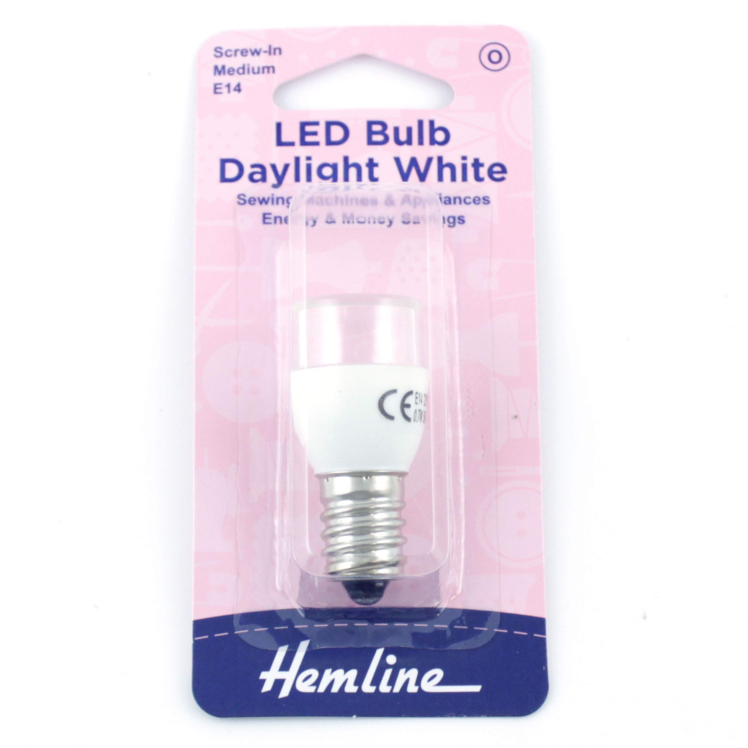 Hemline White Screw Led Sewing Machine Bulb