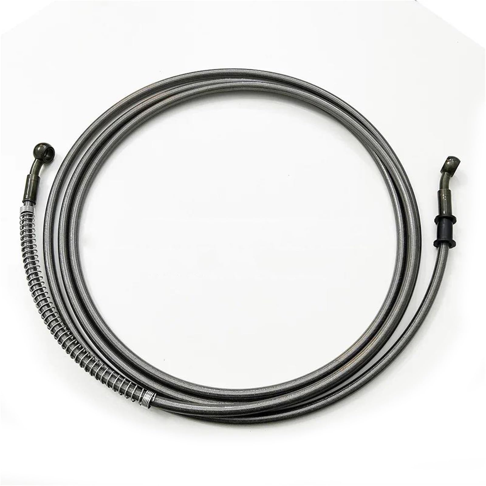 Hydraulic Brake Hose 10-500cm 10mm Banjo 28 Degre for Kawasaki for Y-AMAHA for H-ONDA ATV Motorcycle Hydraulic Brake Hose Oil Pipe Line Braided Cable(490CM)
