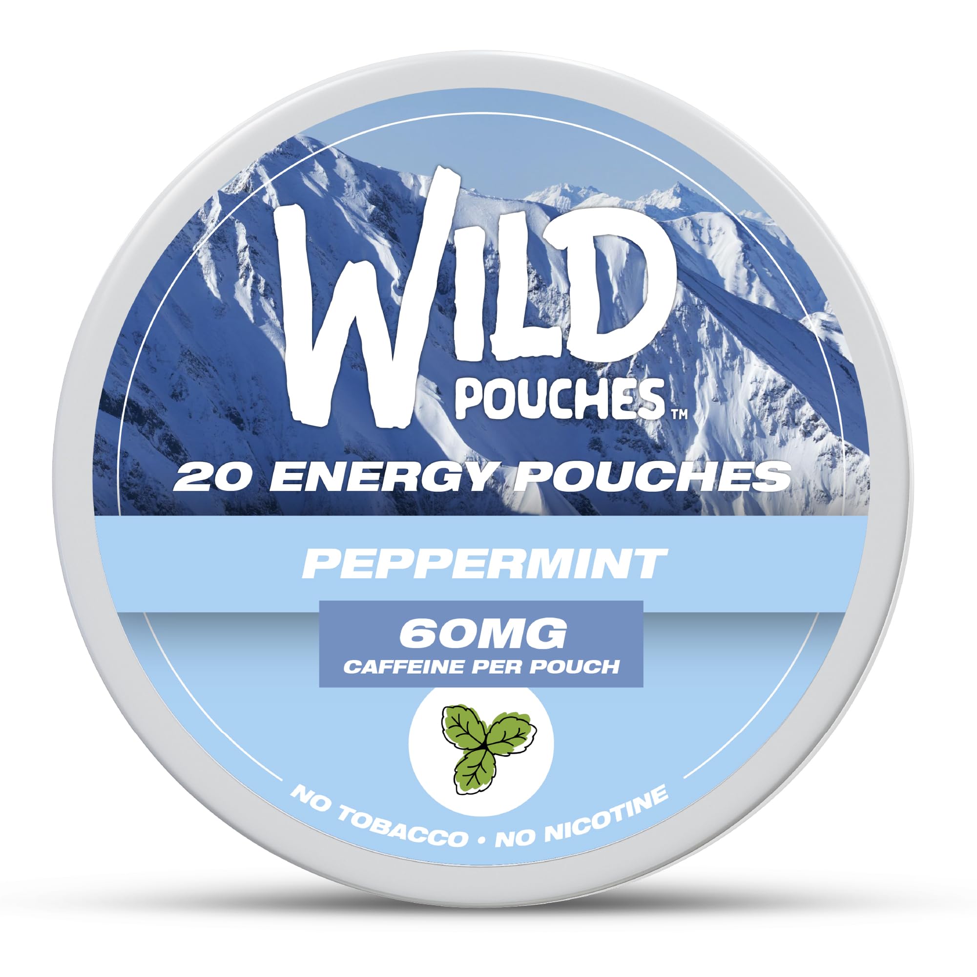Amazon.com: Wild 60mg Caffeine Pouches Nicotine Free Peppermint