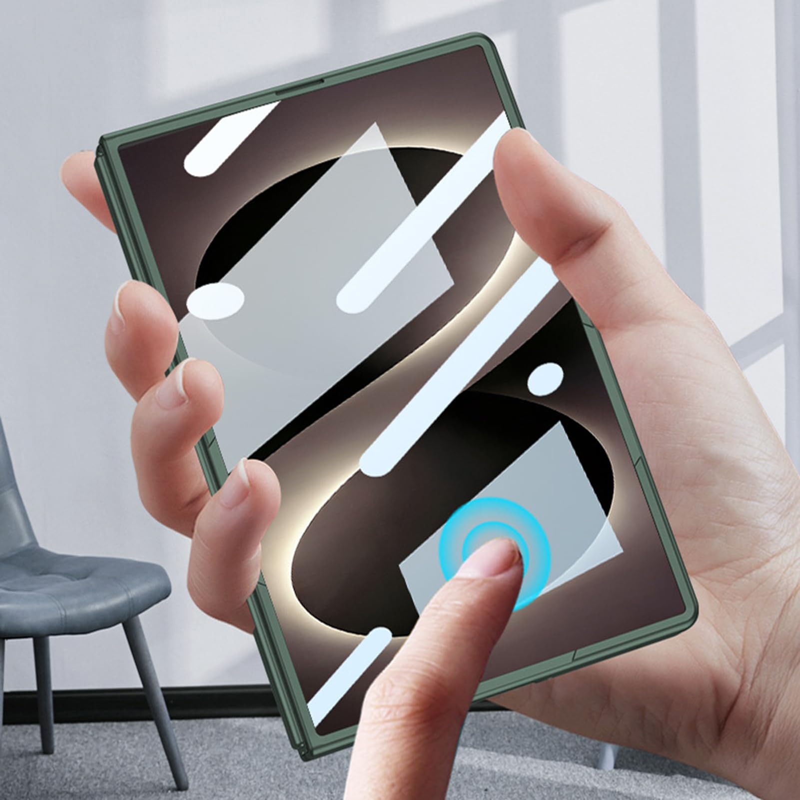 Cool Case per Samsung Galaxy Z Fold 8, pellicola protettiva trasparente