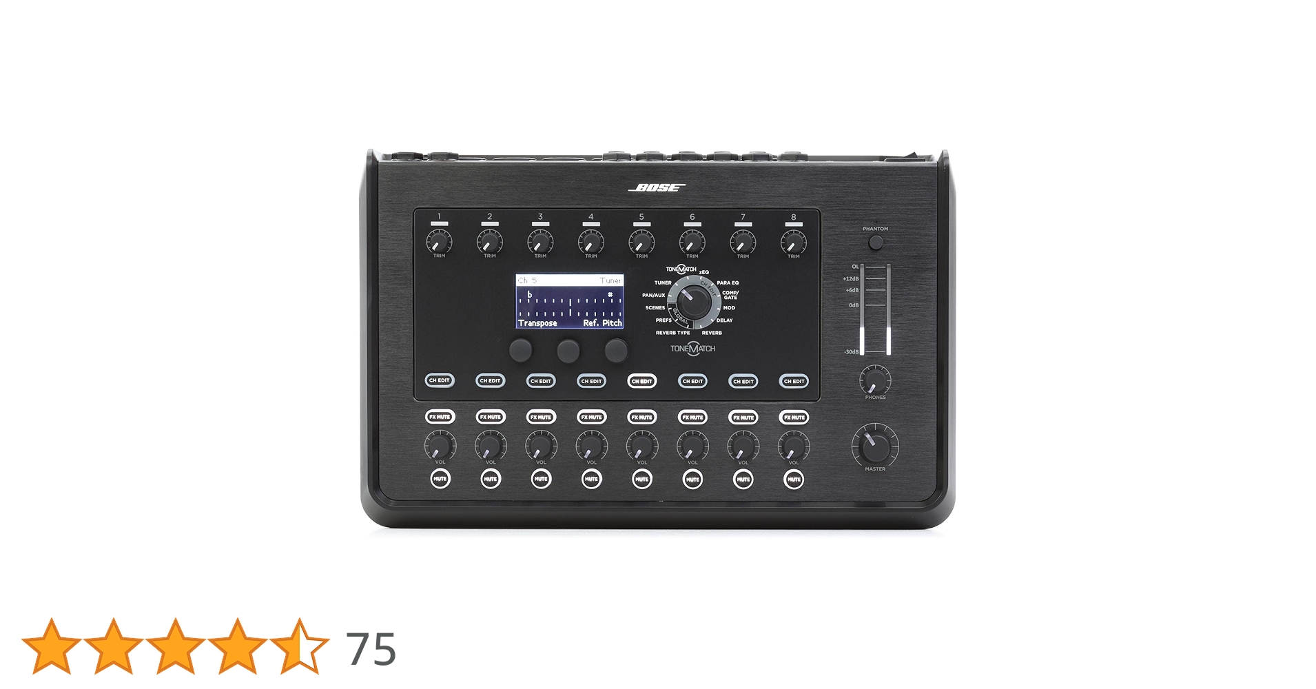 BOSE T8S ToneMatch Mixer デジタルミキサー T8S ToneMatch — duży mikser audio i efekty dźwiękowe | Bose